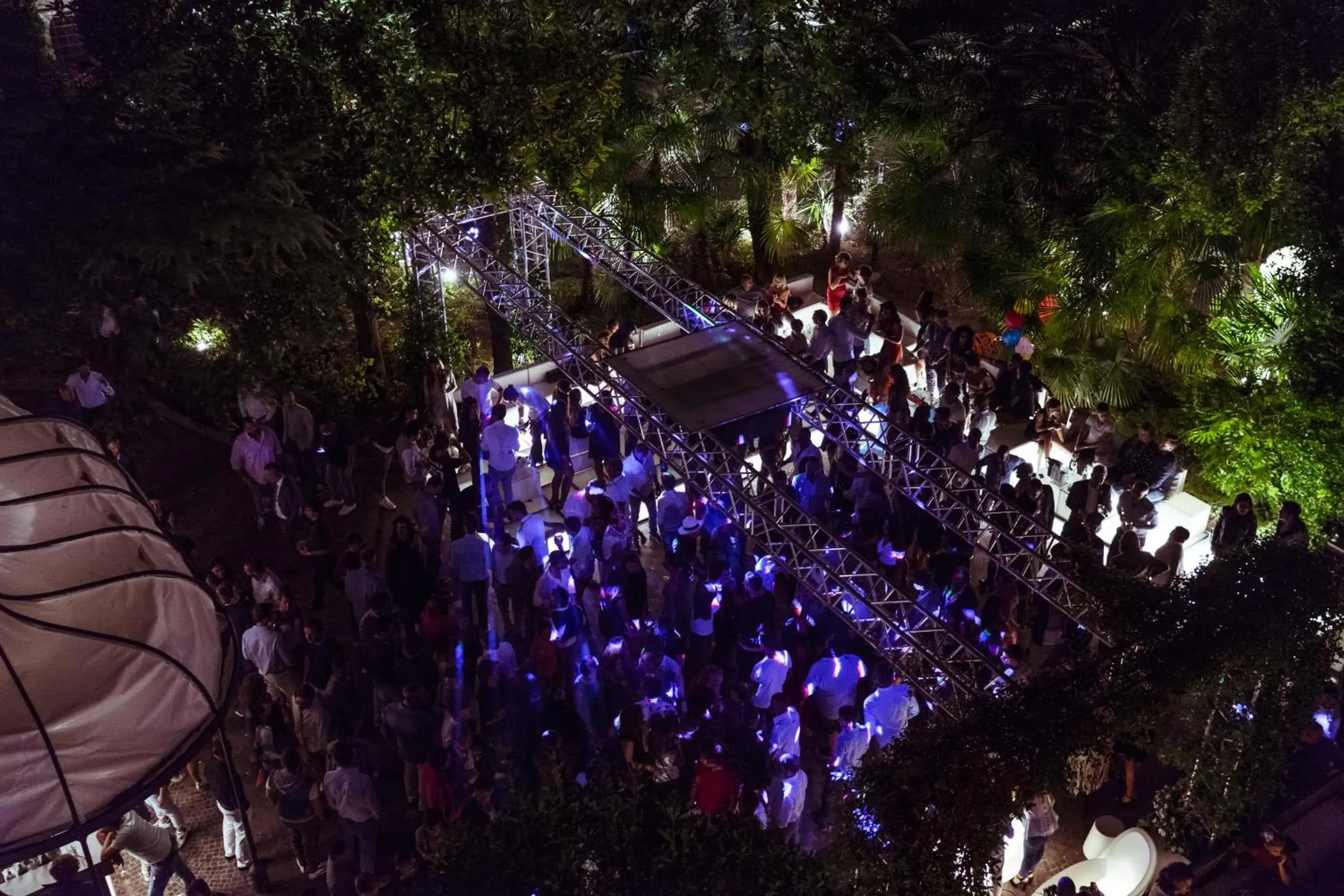 Nightclub / DJ, Bird's-eye View in Hotel Villa Fiordaliso