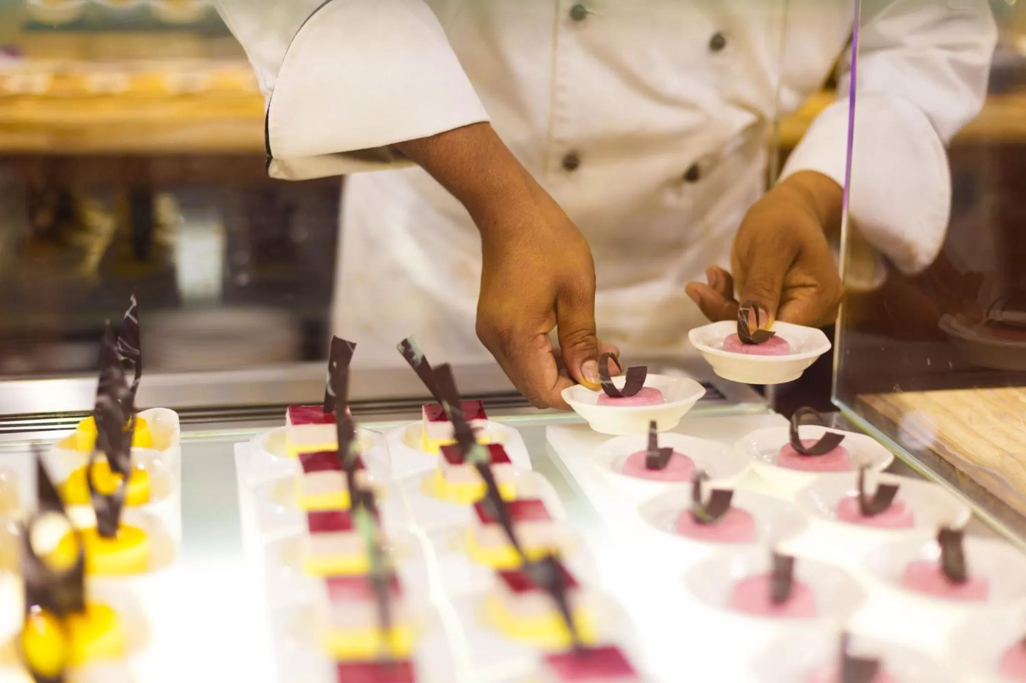 Restaurant/places to eat in Crowne Plaza Ahmedabad City Centre by IHG