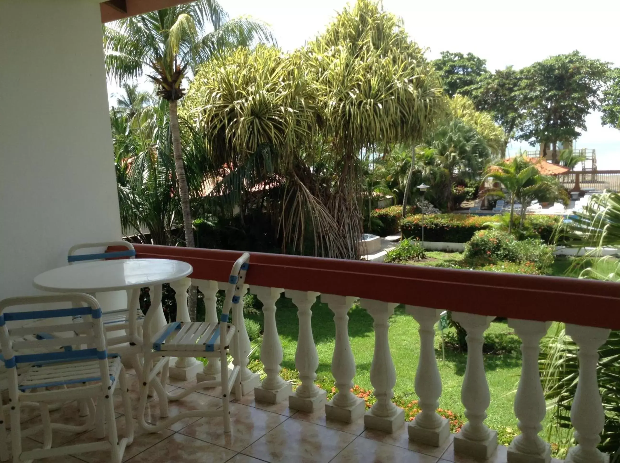 Balcony/Terrace in Apartotel Flamboyant