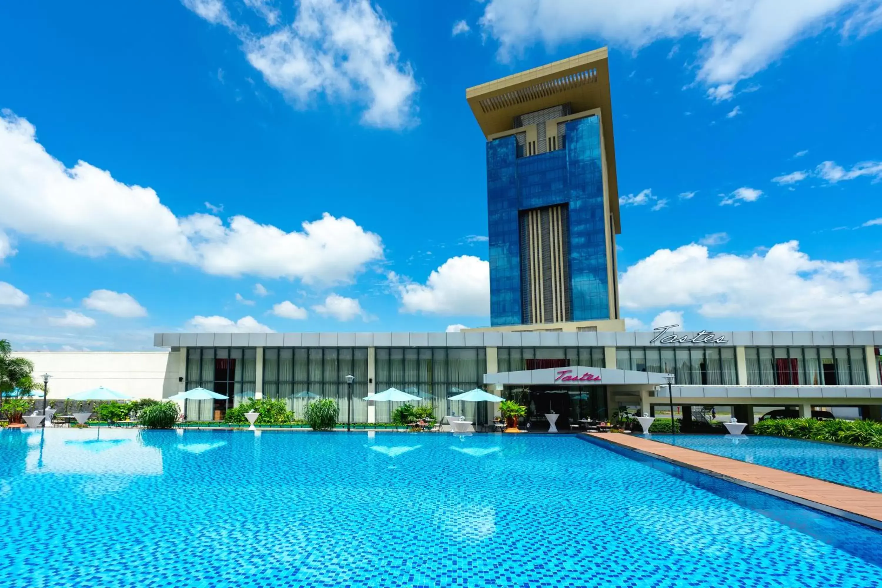 Property building, Swimming Pool in Becamex Hotel New City