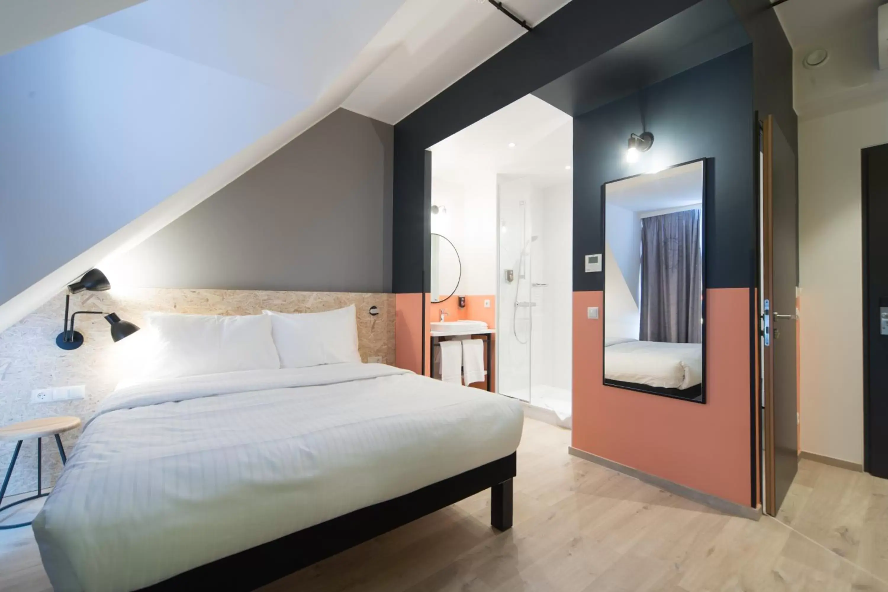 Bed in ibis Styles Wien Messe Prater