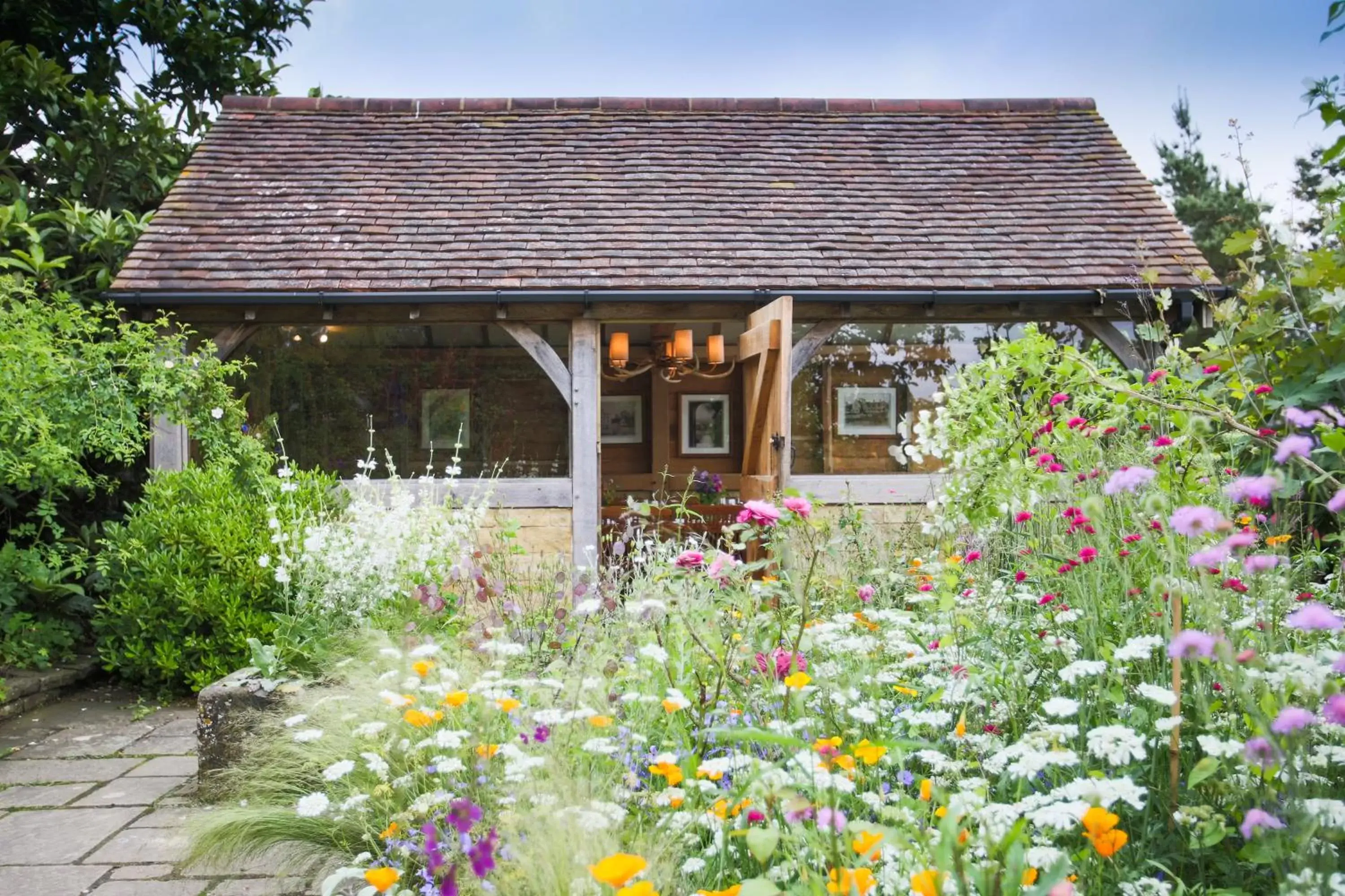 Garden, Property Building in Gravetye Manor