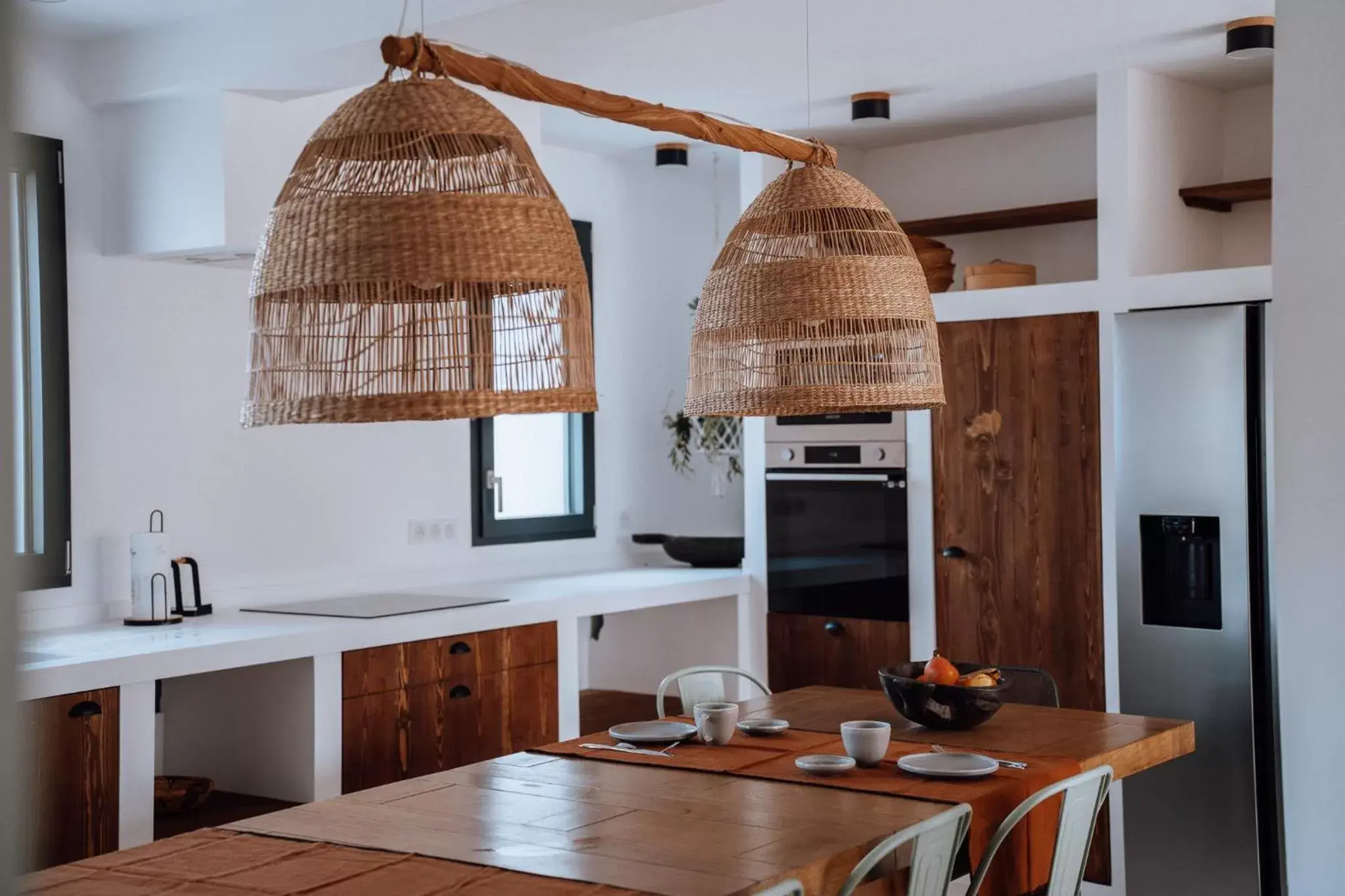 Kitchen or kitchenette, Kitchen/Kitchenette in Biarritz Surf Lodge Chambre d'hôtes