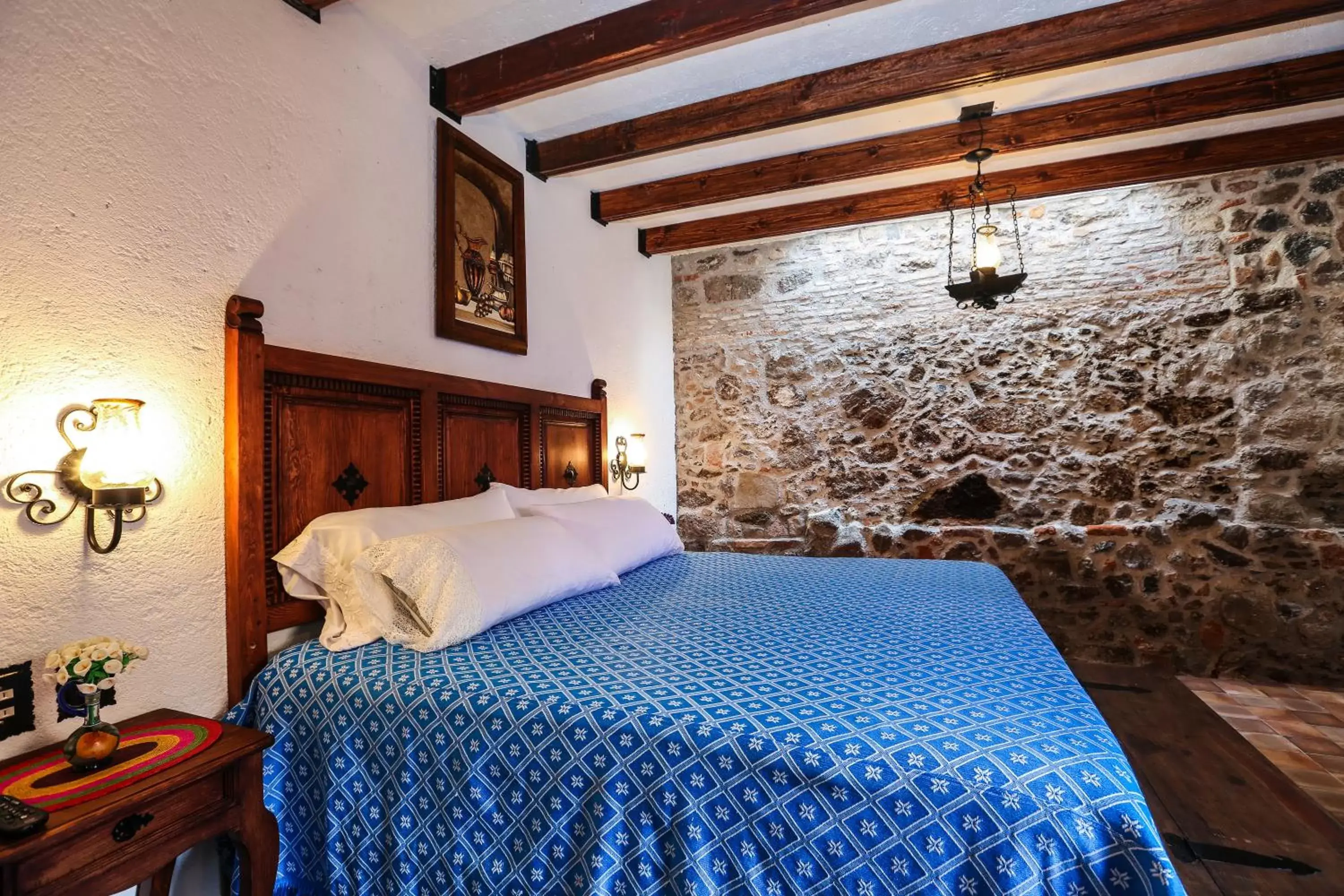 Bed in El mesón del Quijote