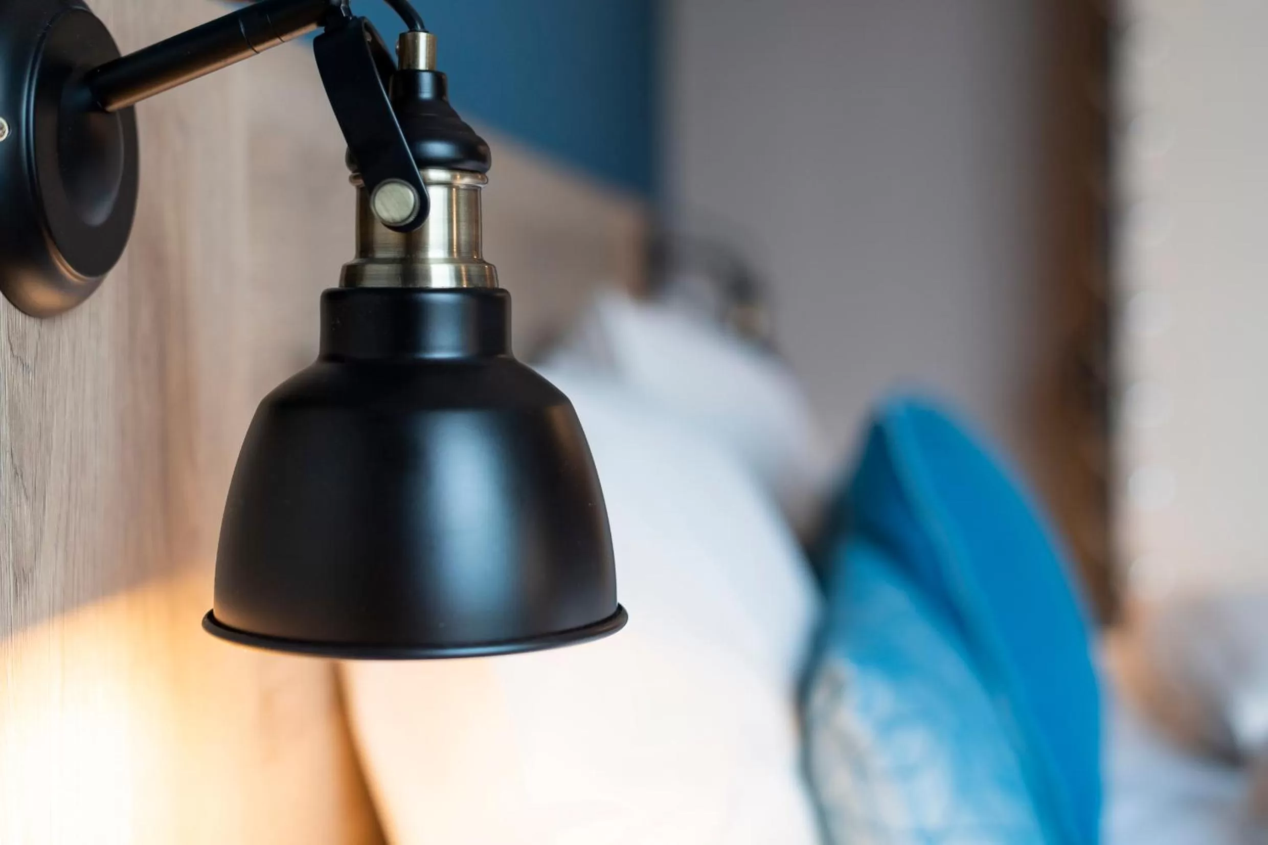 Bed in HARBR Hotel Konstanz, a member of Radisson Individuals