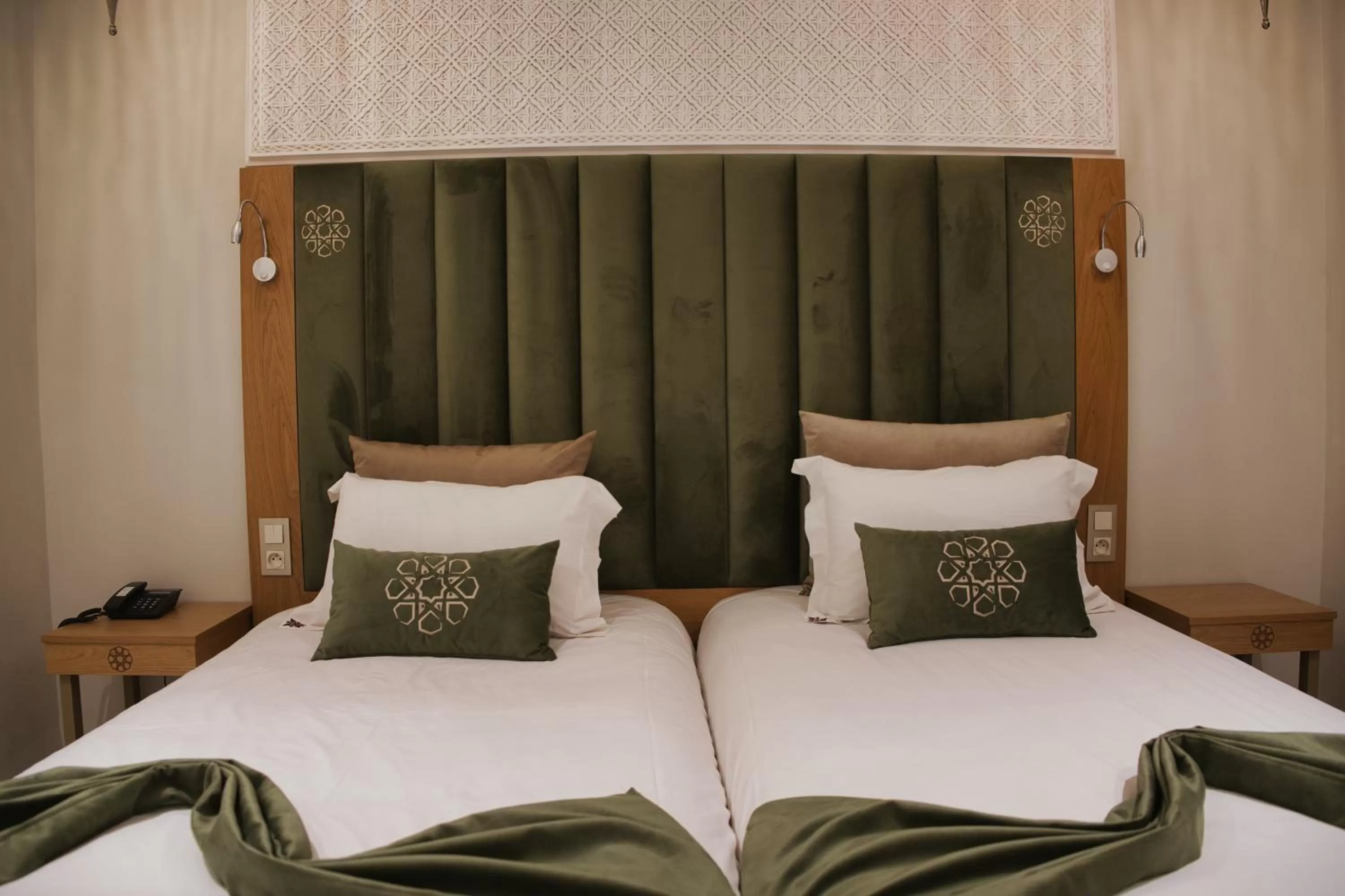 Bed in Diwane Hotel & Spa Marrakech