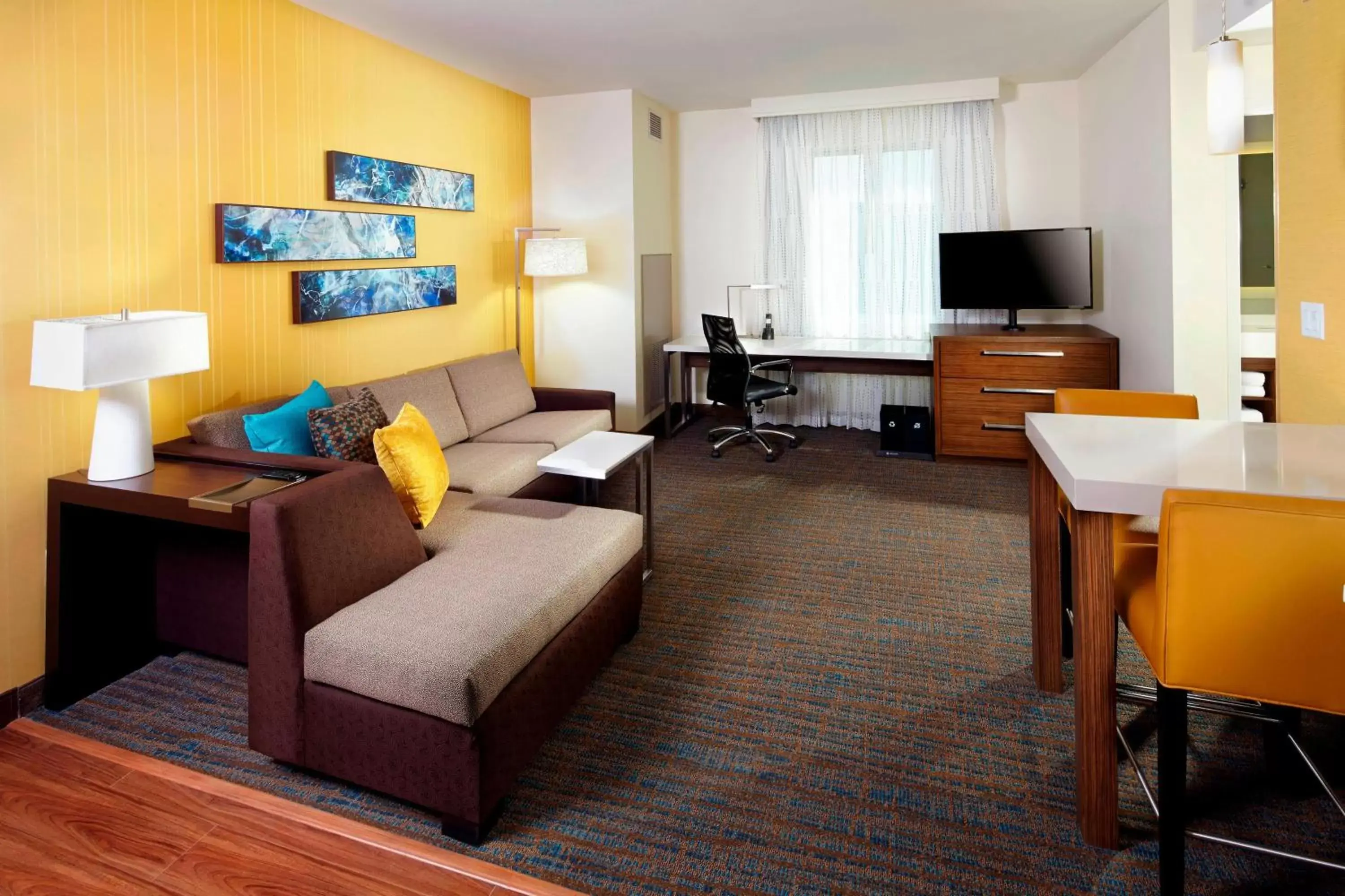 Living room, Seating Area in Residence Inn by Marriott Secaucus Meadowlands