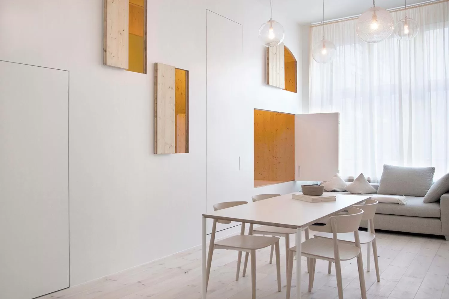 Living room in Michelberger Hotel