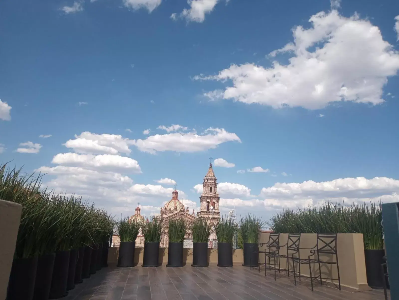 Balcony/Terrace in Gran Hotel Concordia San Luis Potosi