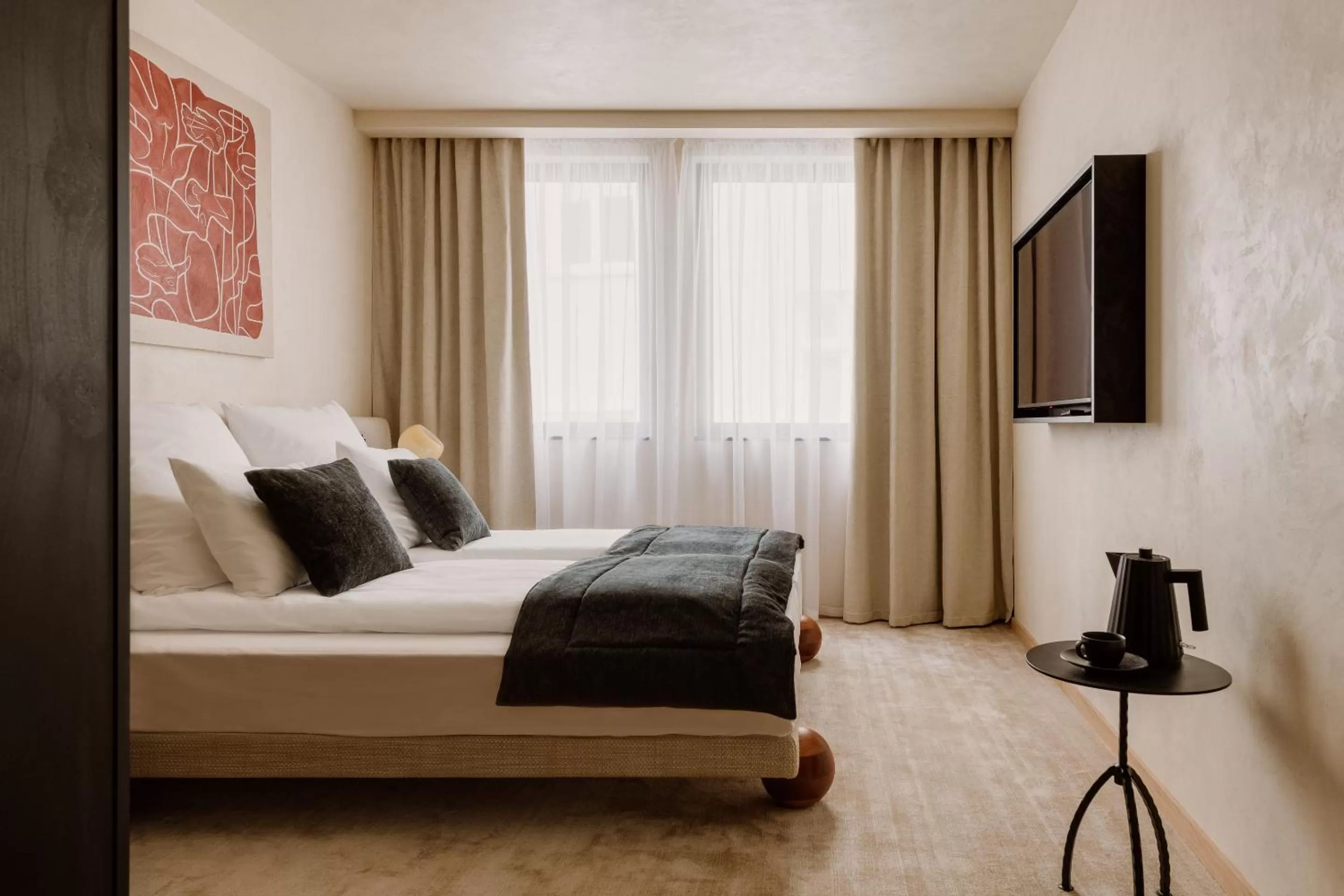 Bed in Warszauer Hotel