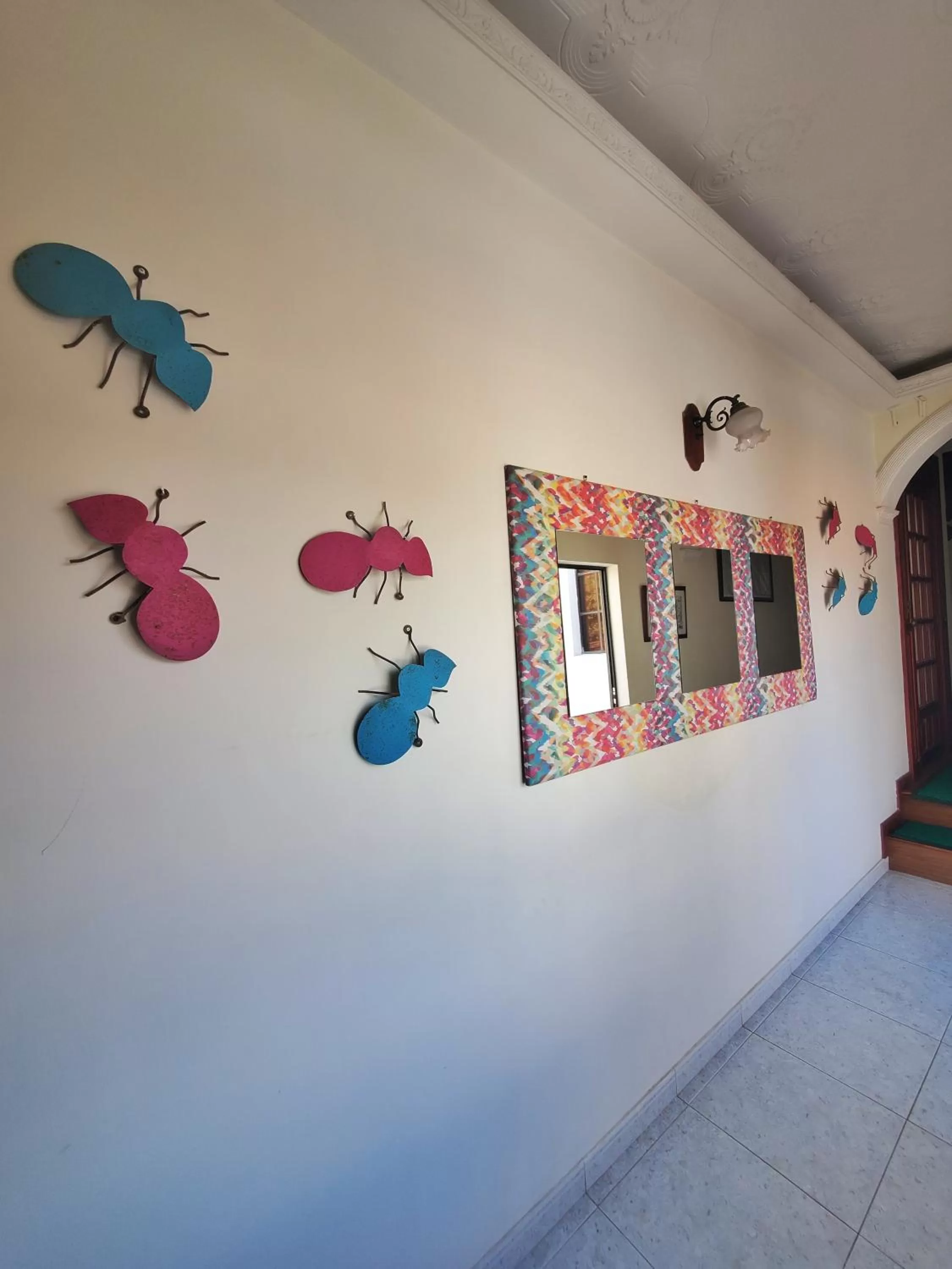 Decorative detail in Sam'S VIP Hostel San Gil