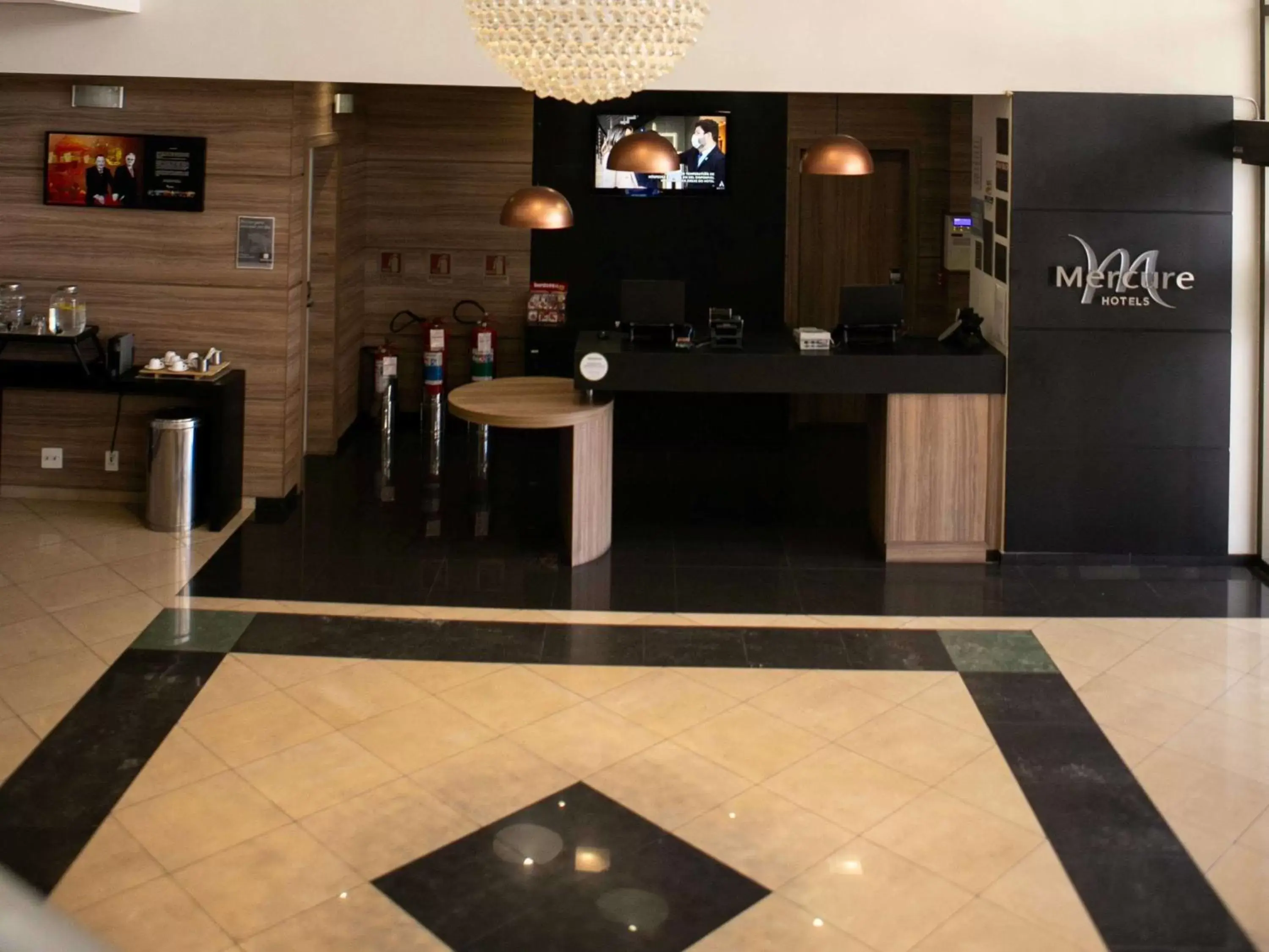 Property building, Lobby/Reception in Mercure Sao Caetano do Sul