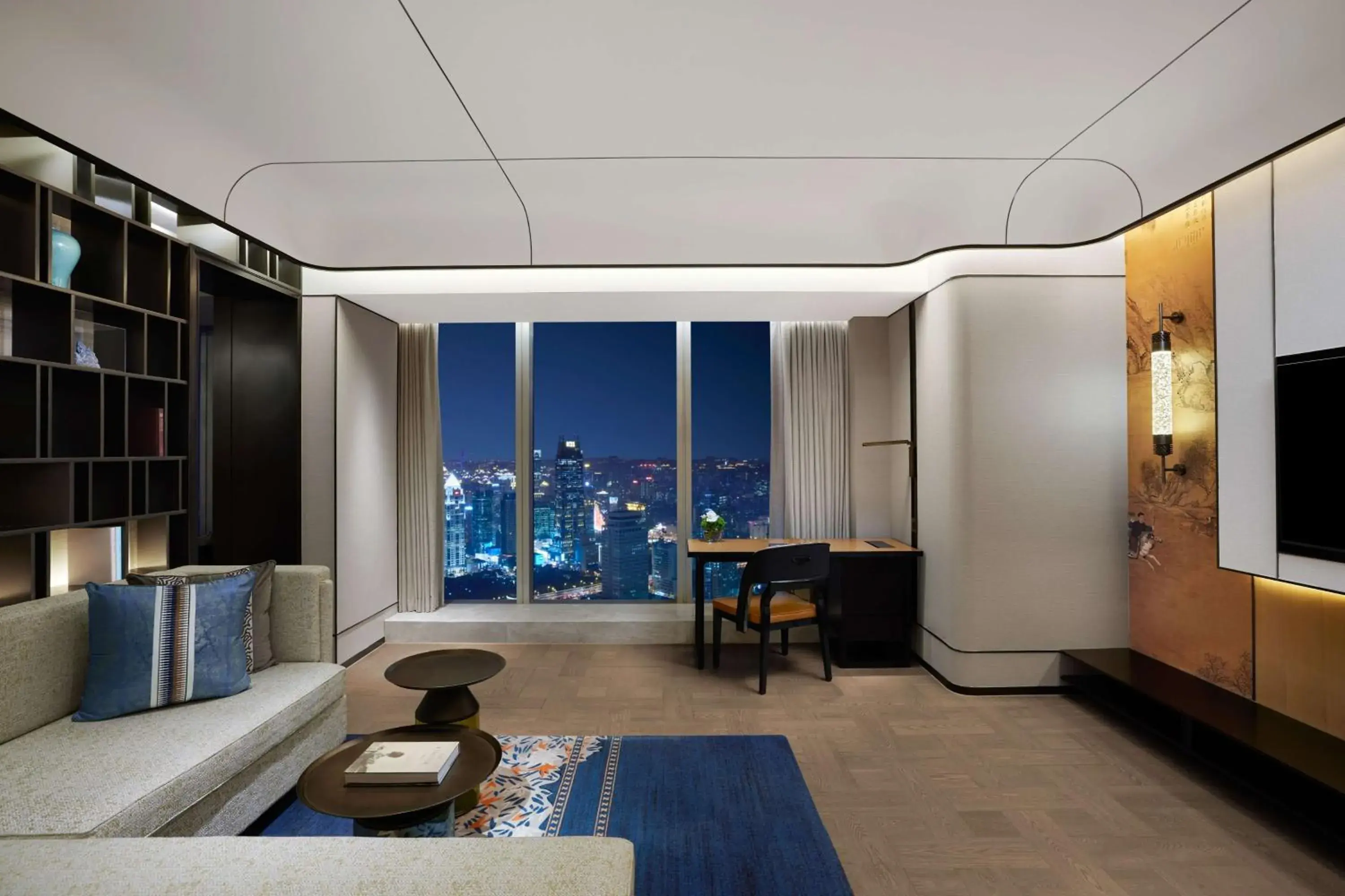 Bedroom in Conrad By Hilton Shanghai