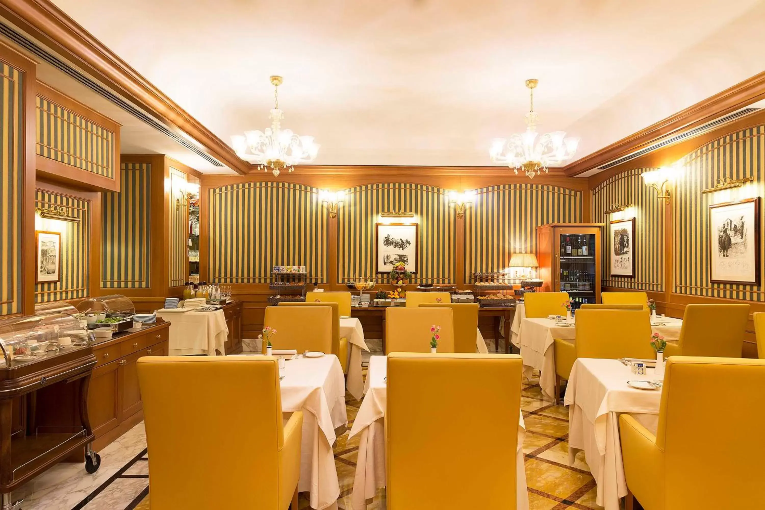 Restaurant/Places to Eat in Hotel Manzoni