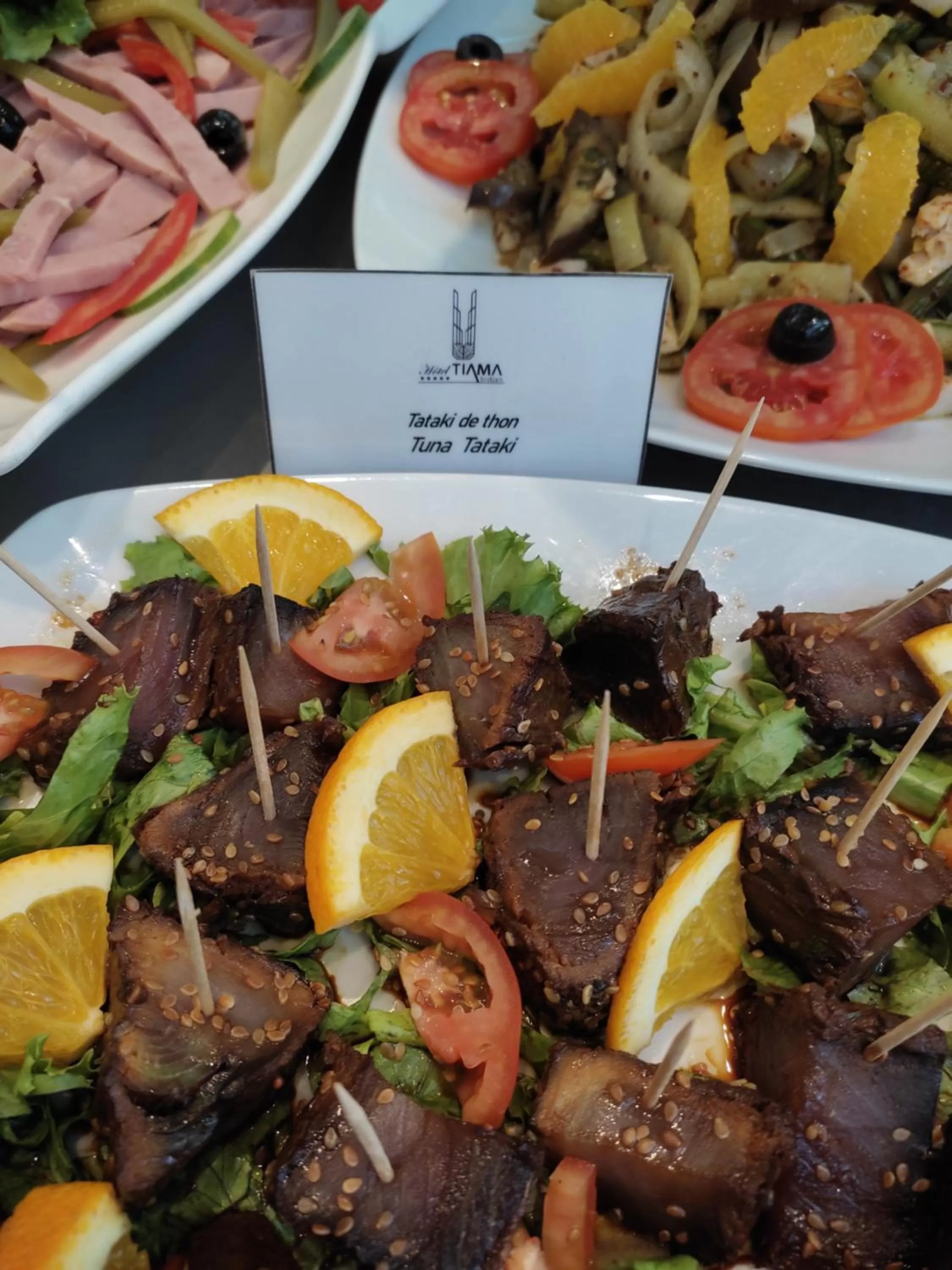 Restaurant/places to eat in Hotel Tiama Abidjan