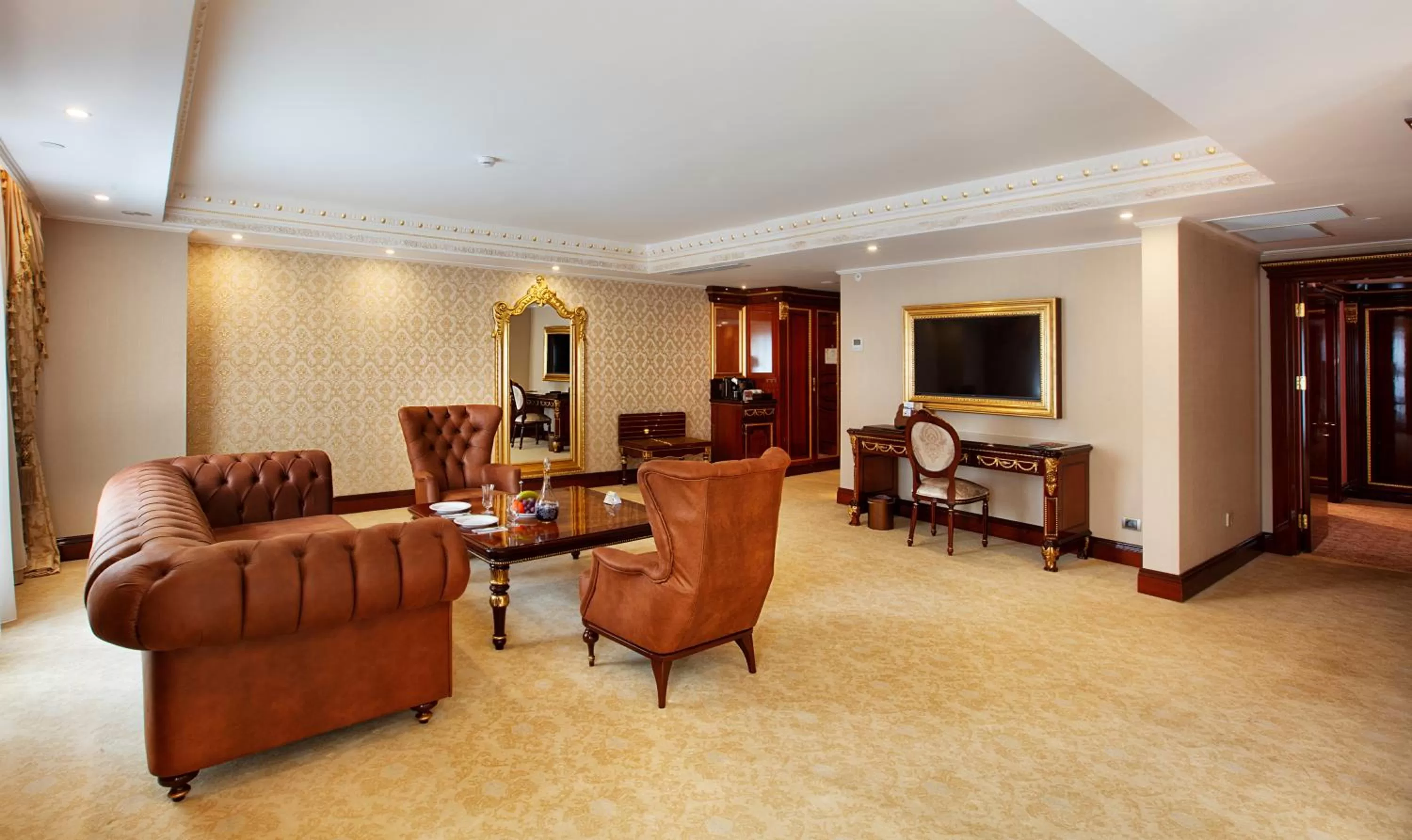 Seating area in Ottoman's Life Hotel Deluxe