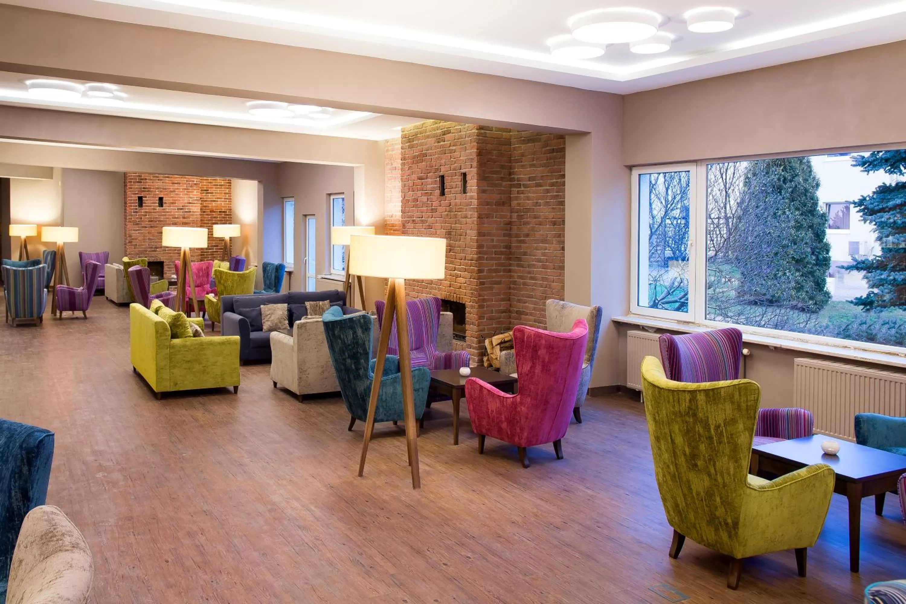 Communal lounge/ TV room in Falenty Biznes i Wypoczynek