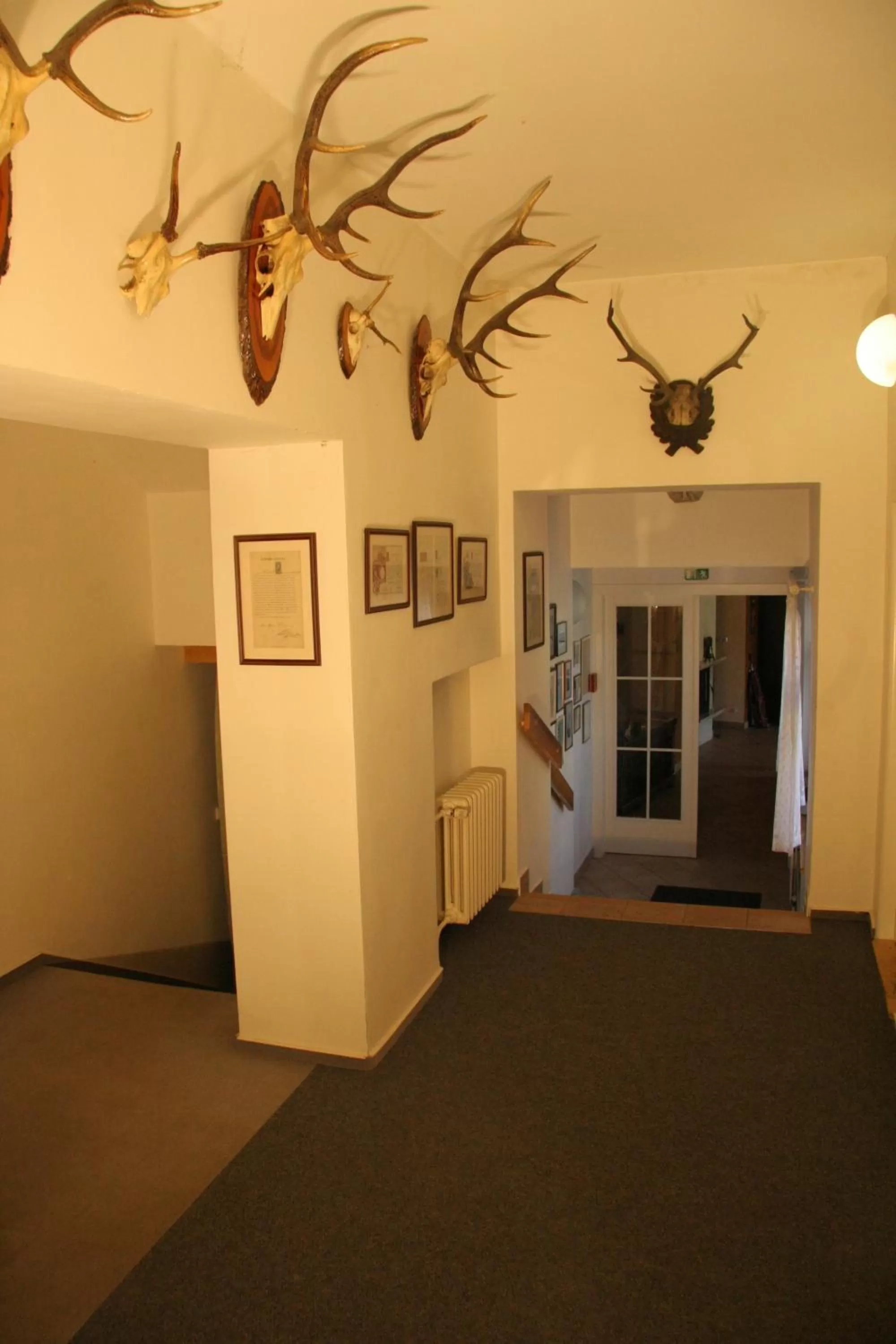 Decorative detail in Hotel Zámeček na Čeladné