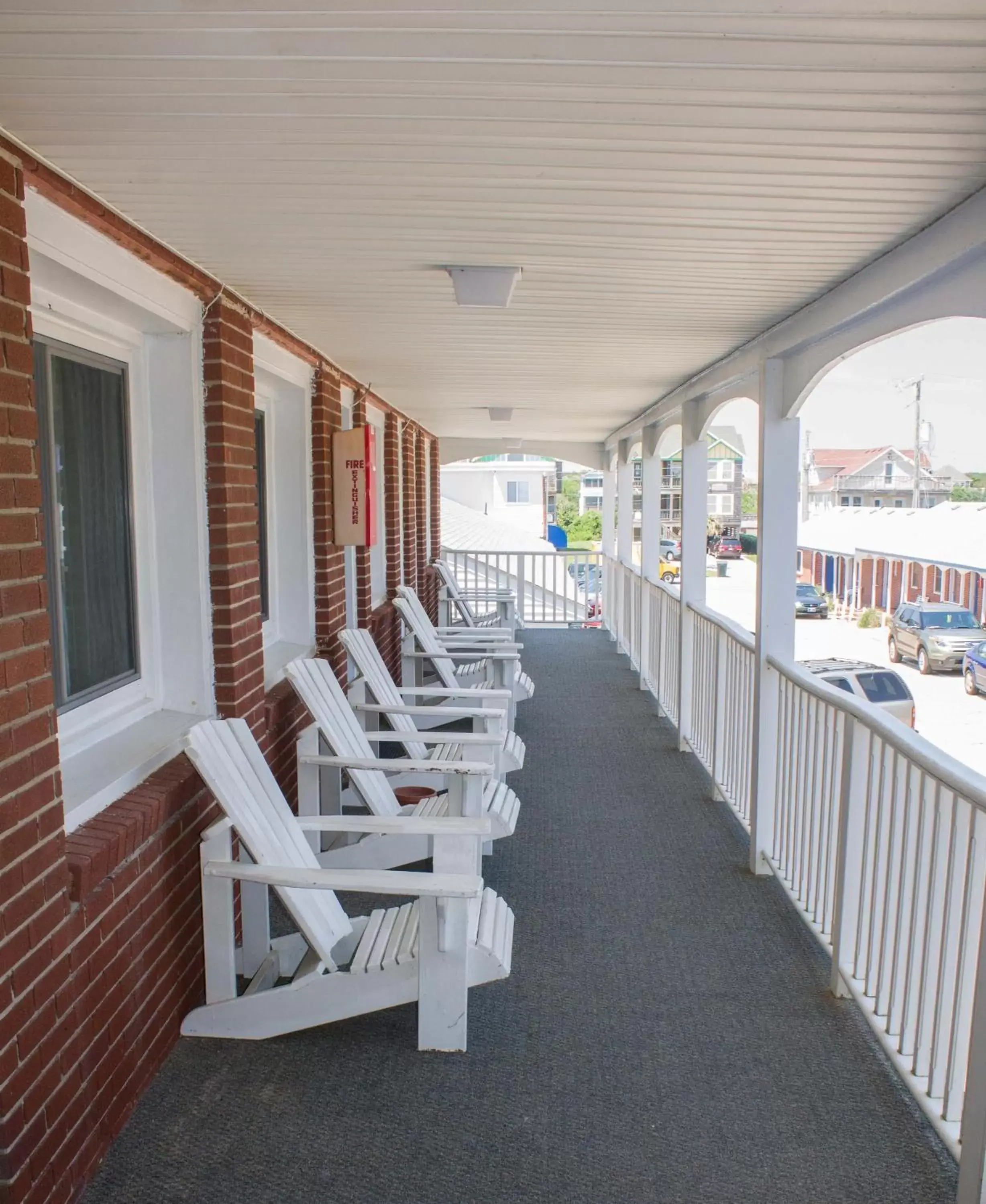 Balcony/Terrace in Colonial Inn