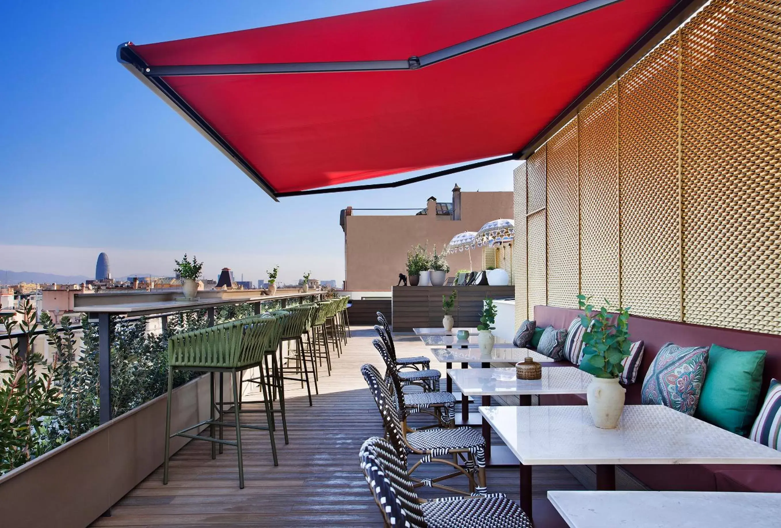 Balcony/Terrace, Restaurant/Places to Eat in Vincci Gala