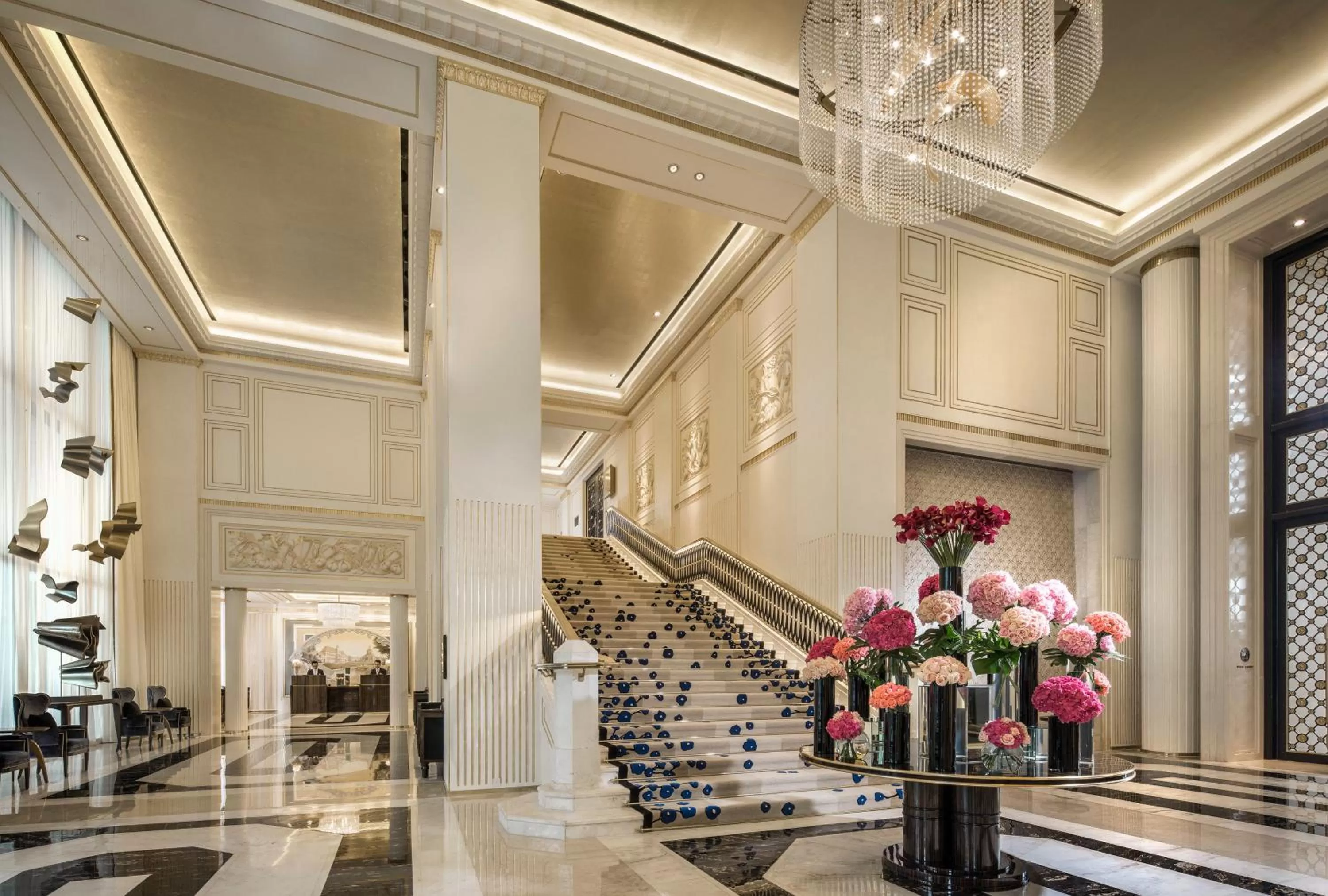 Lobby or reception in Four Seasons Hotel Jakarta