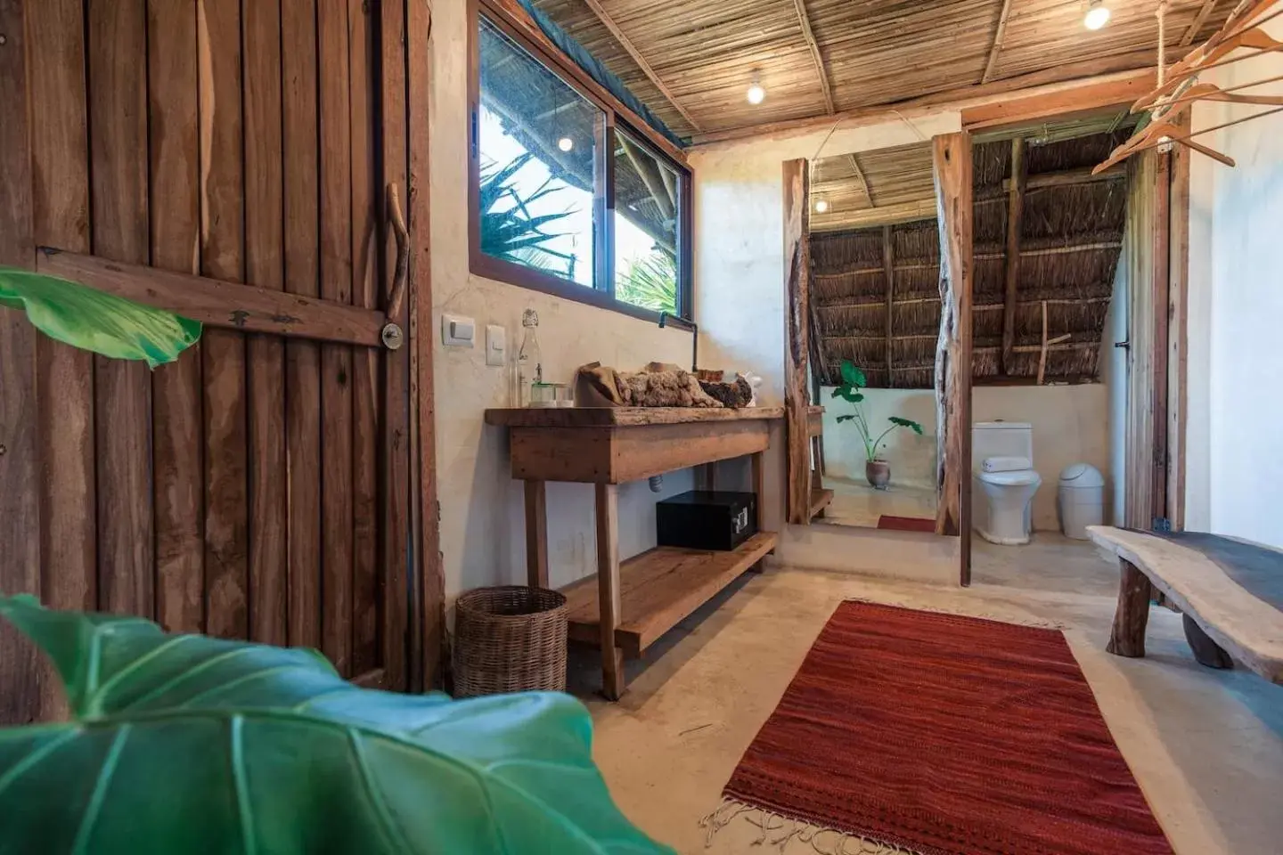 Shower, Seating Area in Hidden Treehouse Tulum Eco-Hotel