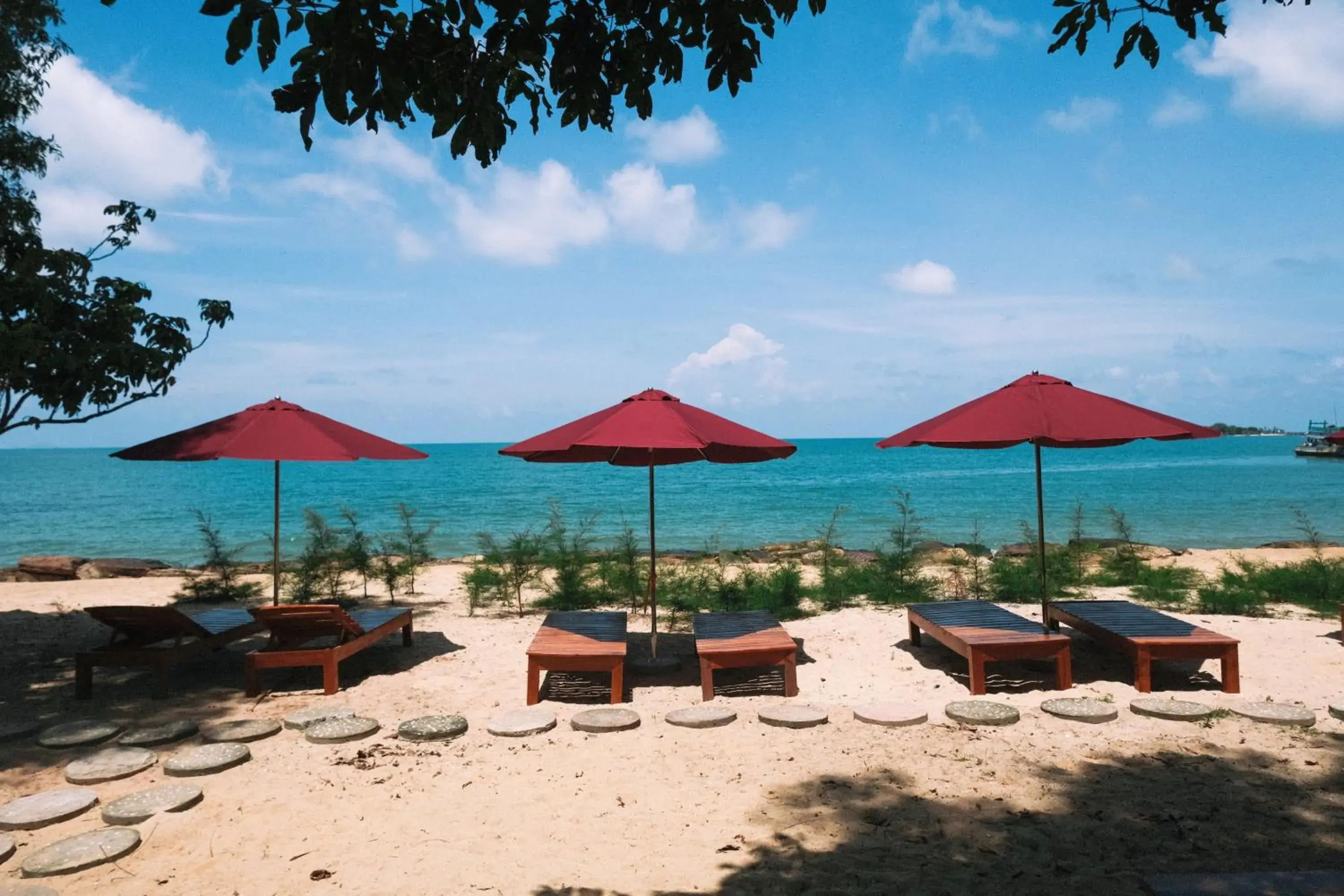 sunbed, Beach in Wild Beach Phu Quoc Resort