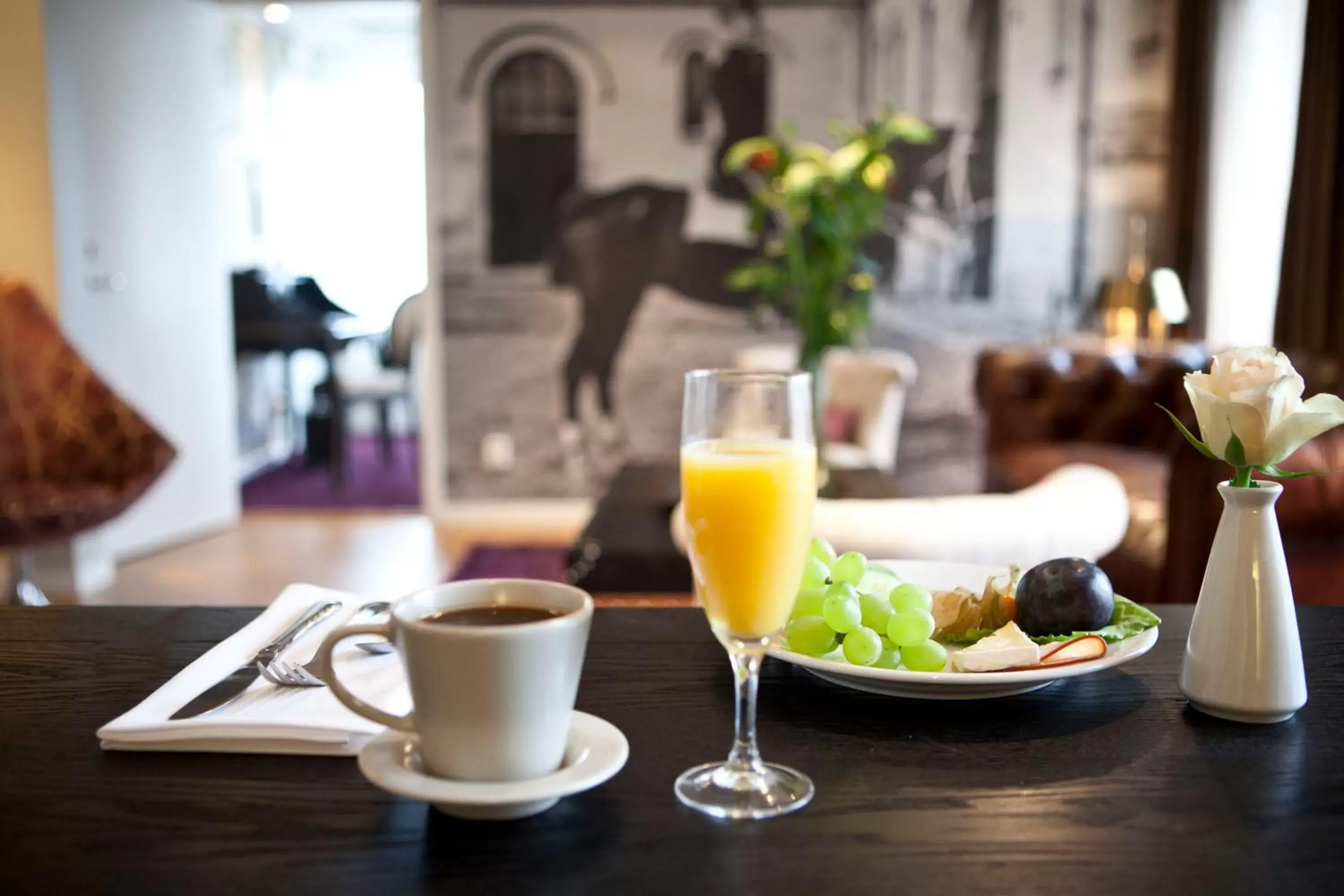 Living room in Freys Hotel Living room in Freys Hotel