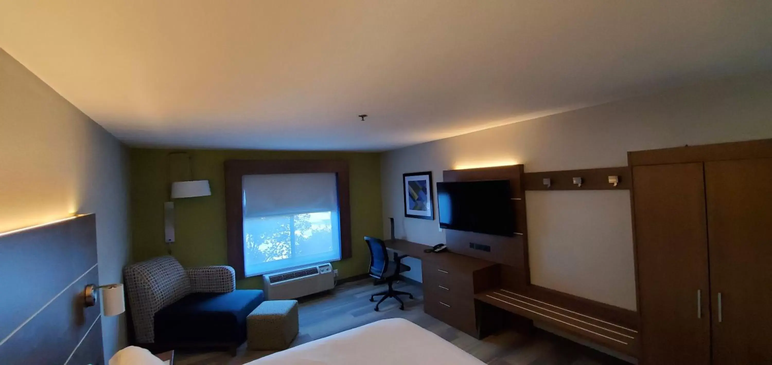 Photo of the whole room, TV/Entertainment Center in Holiday Inn Express Hotel & Suites Kinston, an IHG Hotel