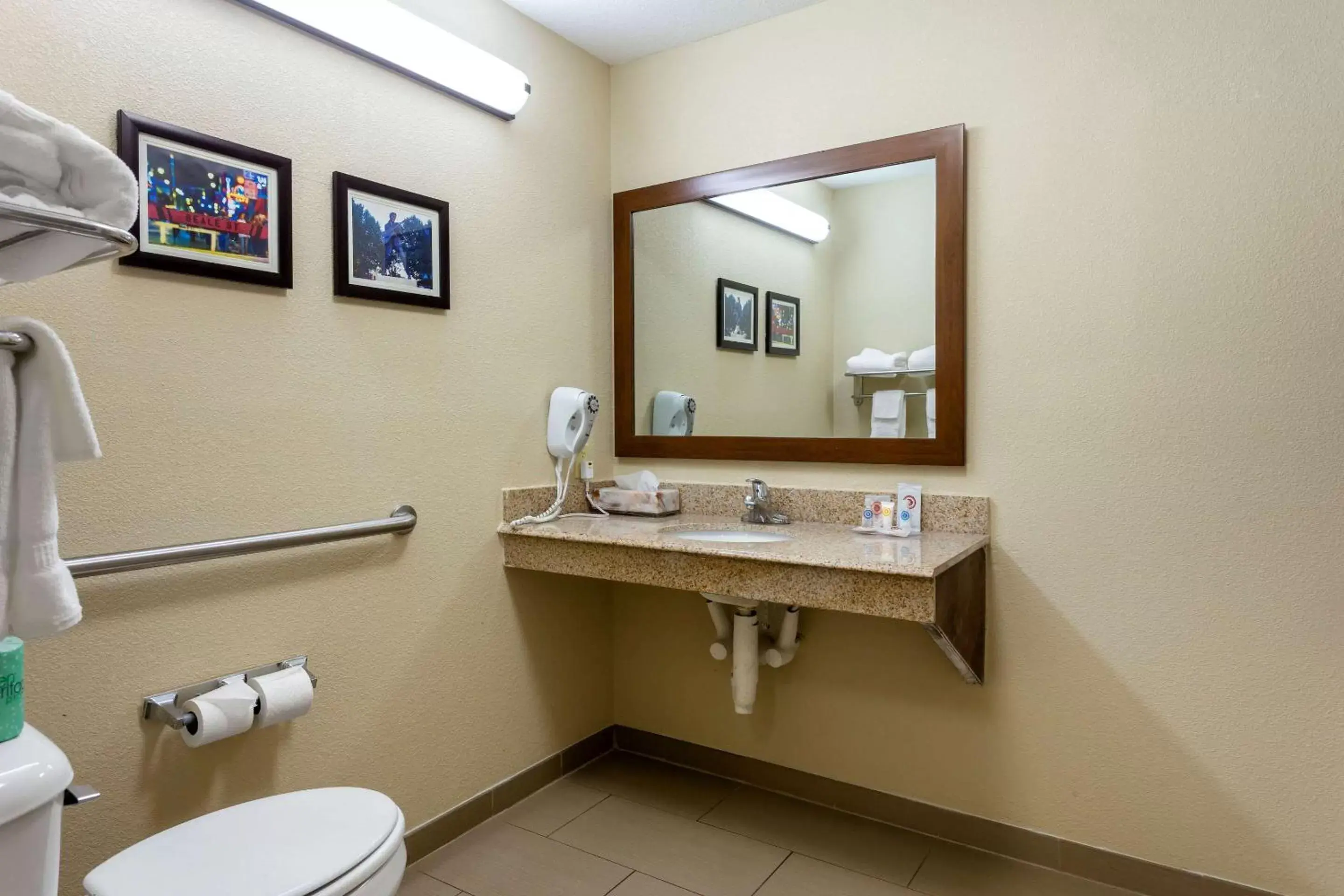 Bathroom in Comfort Inn Marion