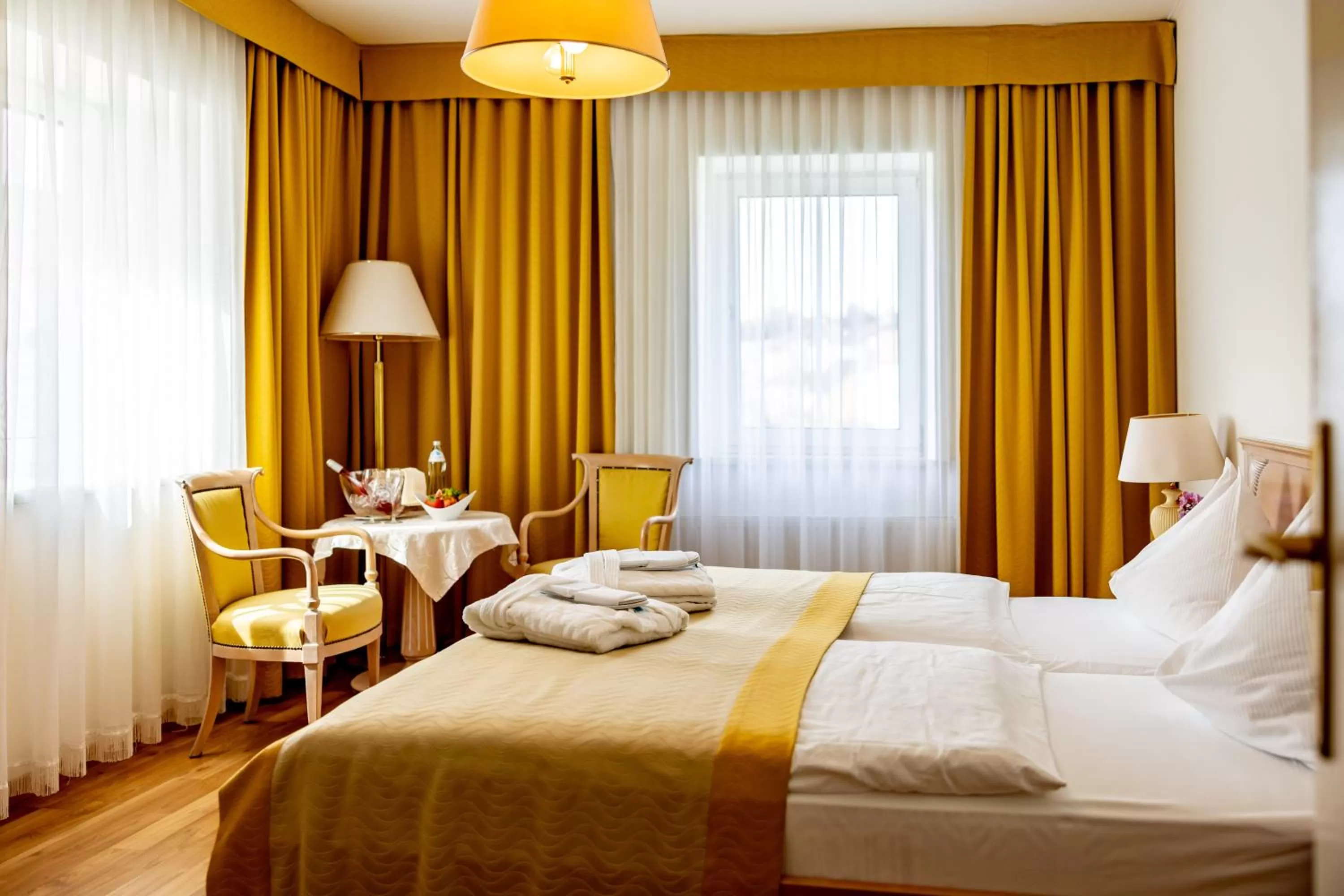 Bed in Hotel-Restaurant Minichmayr