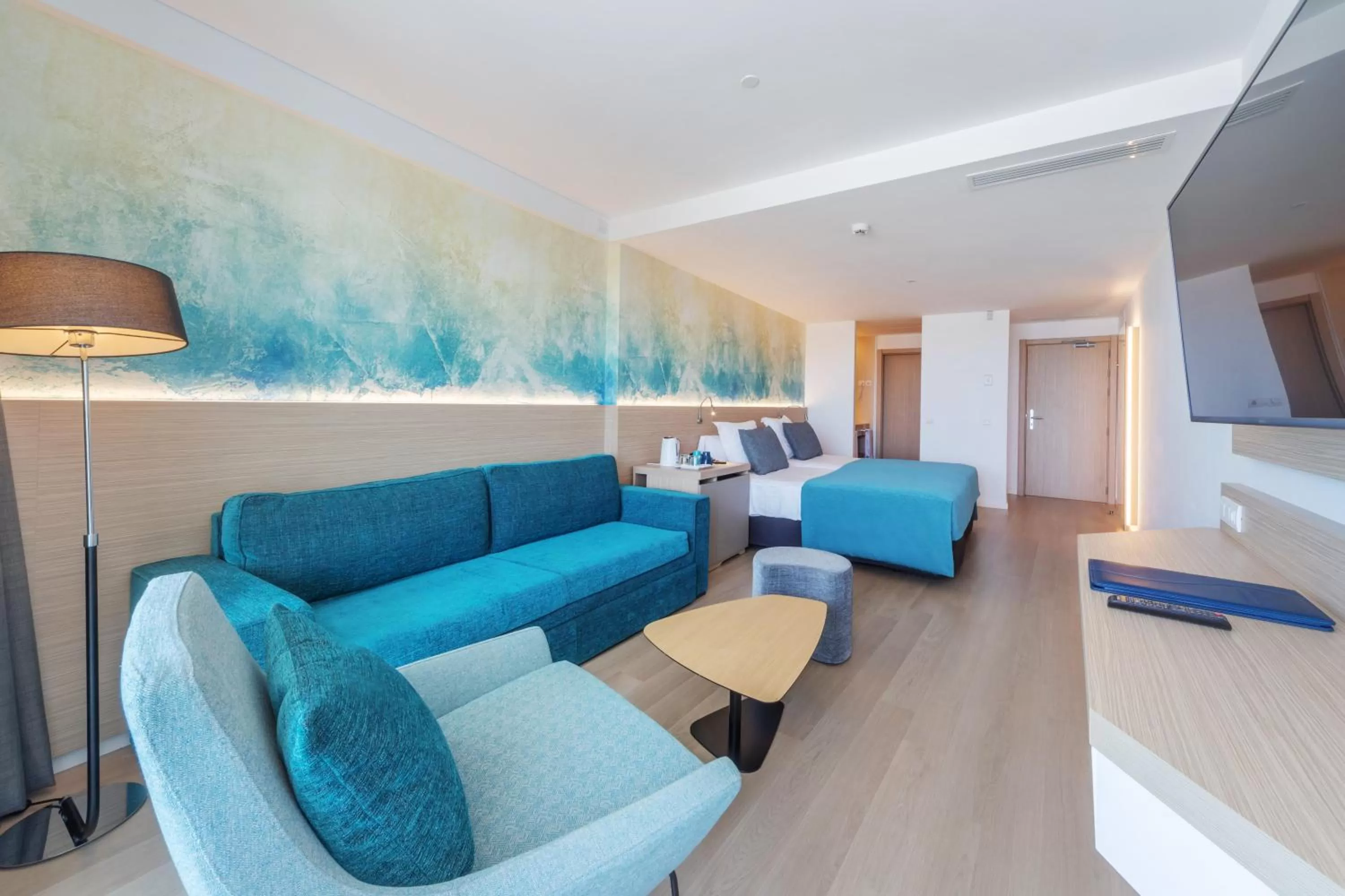 Living room in Aparthotel Fontanellas Playa