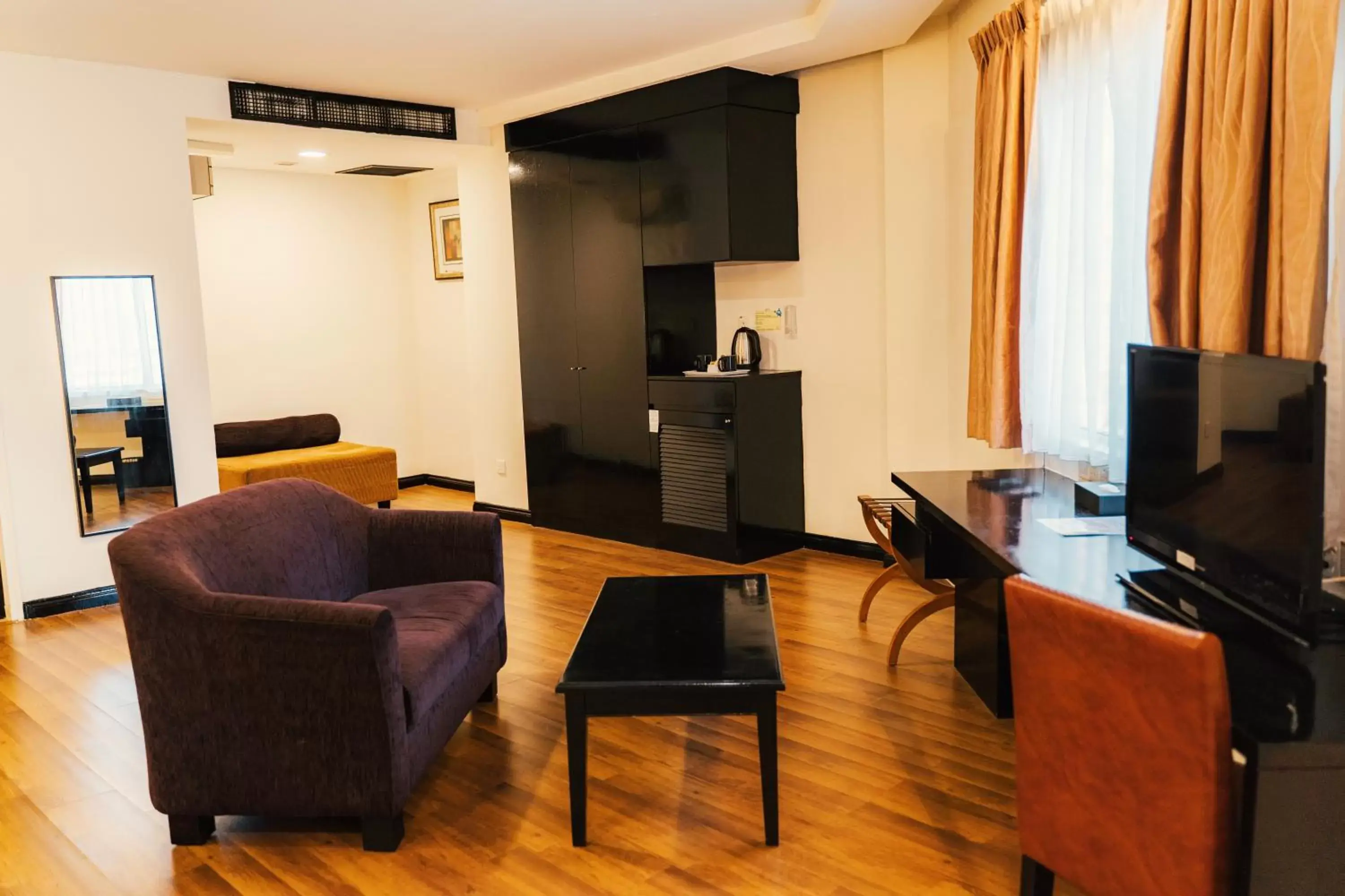 TV and multimedia, Seating Area in Hotel Sentral Riverview Melaka