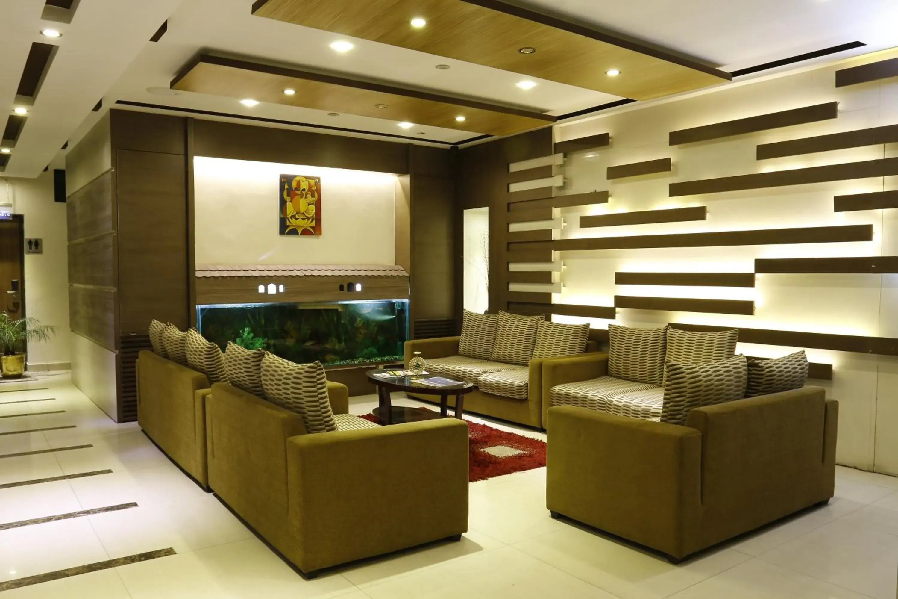 Seating area in Hotel Mirage Kathmandu