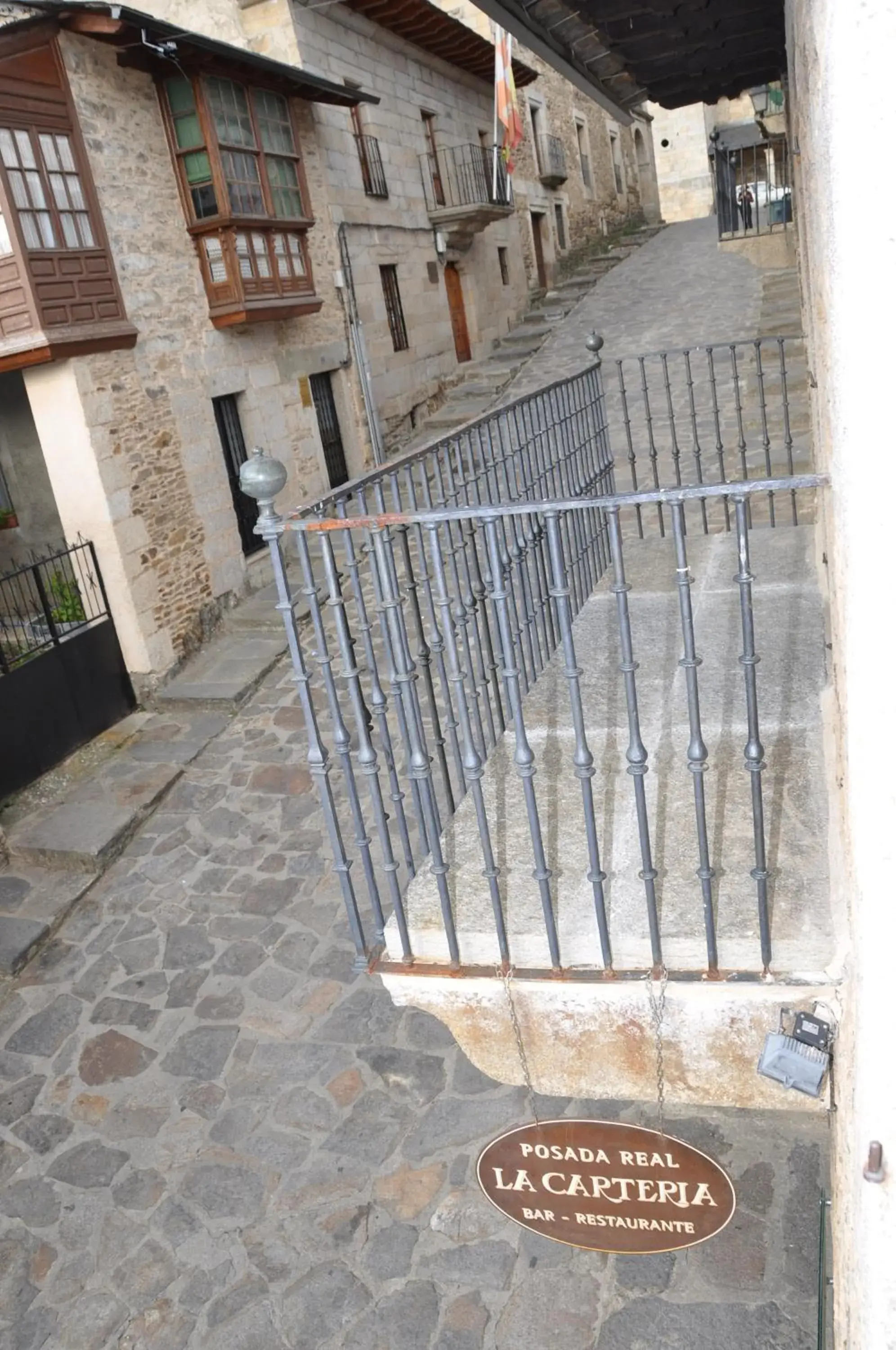 Balcony/Terrace in Posada Real La Carteria
