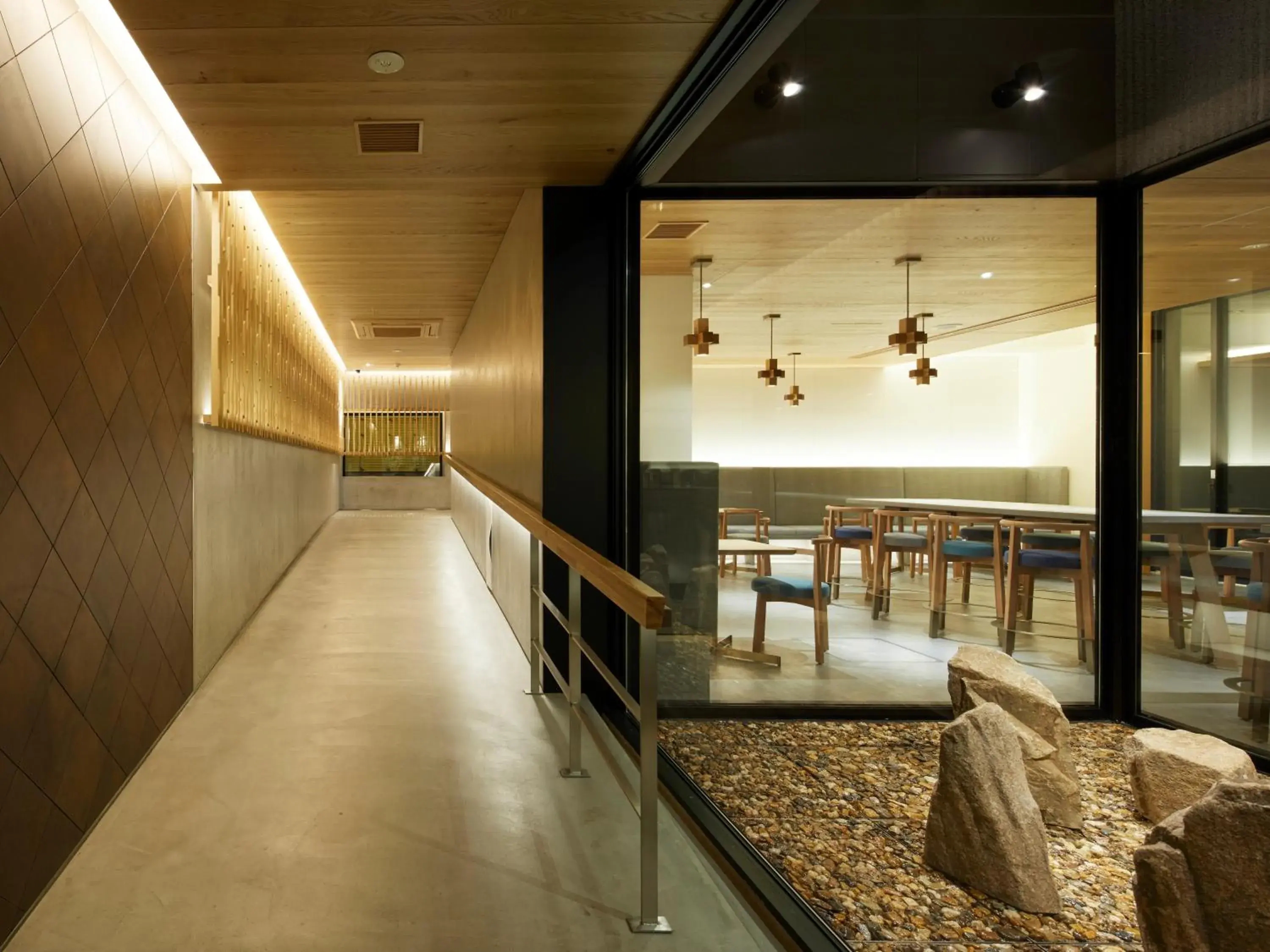 Lobby or reception, Balcony/Terrace in hotel androoms Kyoto Shichijo