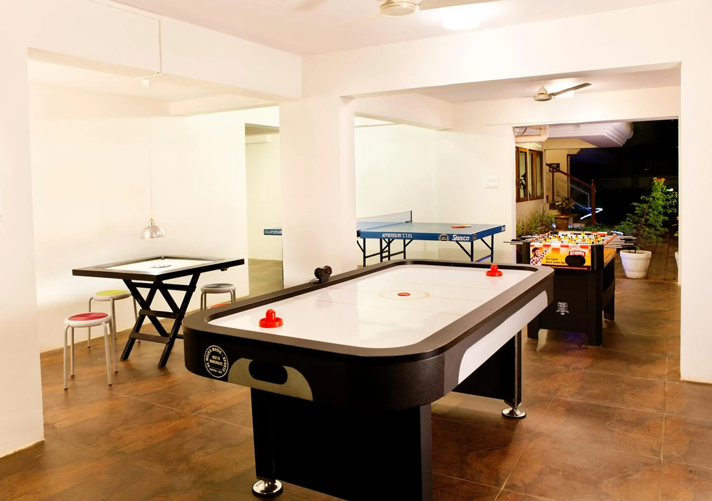 Game Room in Quality Inn Ocean Palms Goa