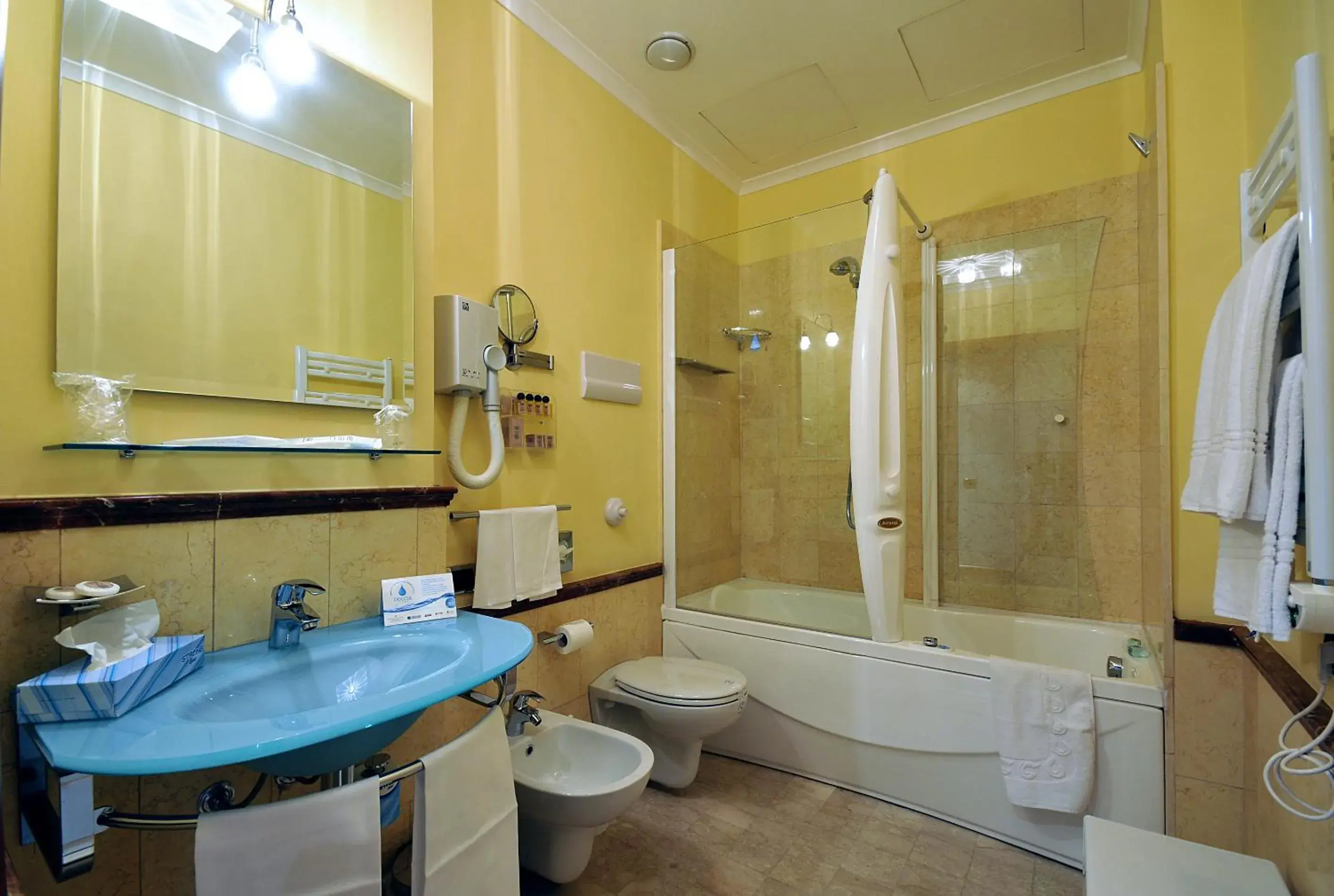 Bathroom in Hotel Giardino Inglese