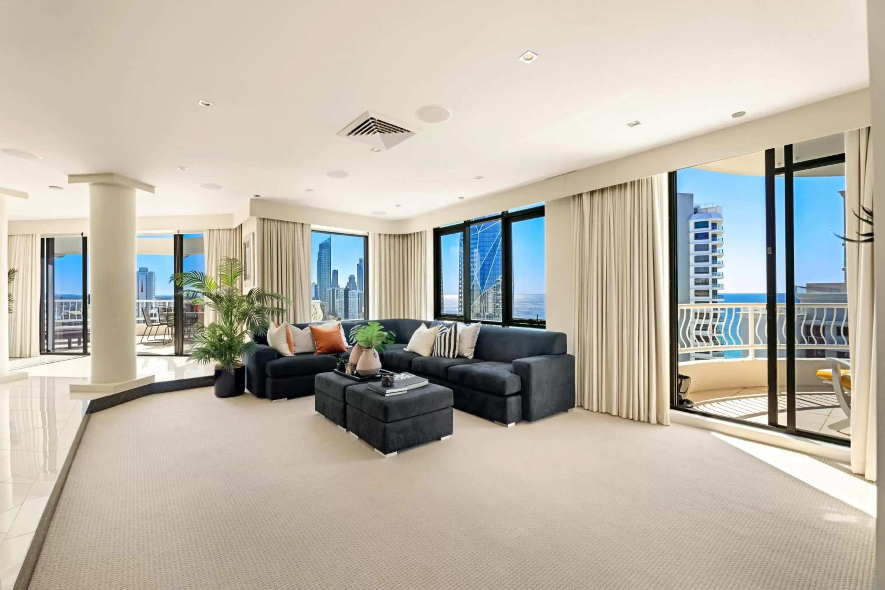 Seating Area in Biarritz Apartments