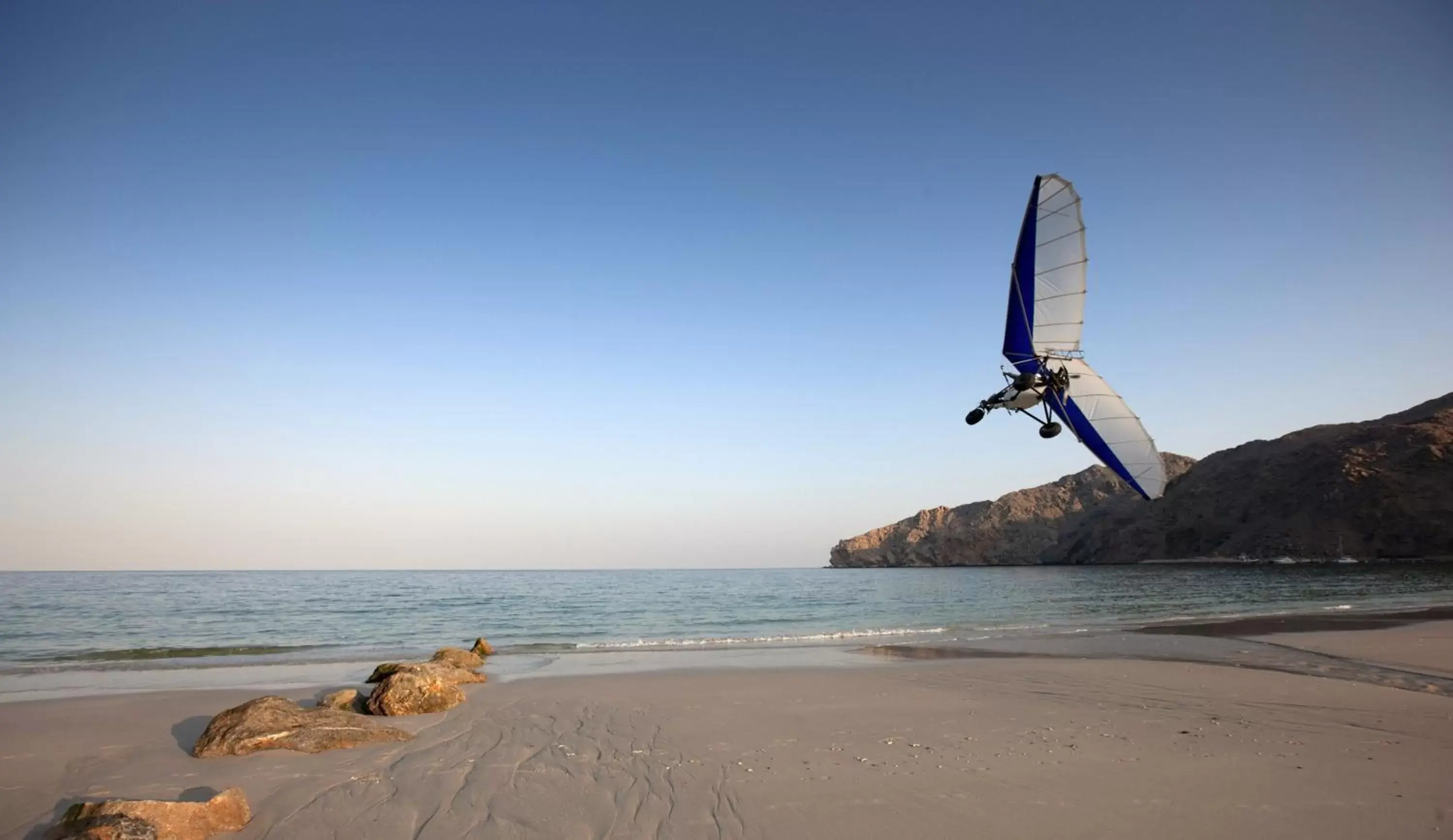 Activities, Beach in Six Senses Zighy Bay