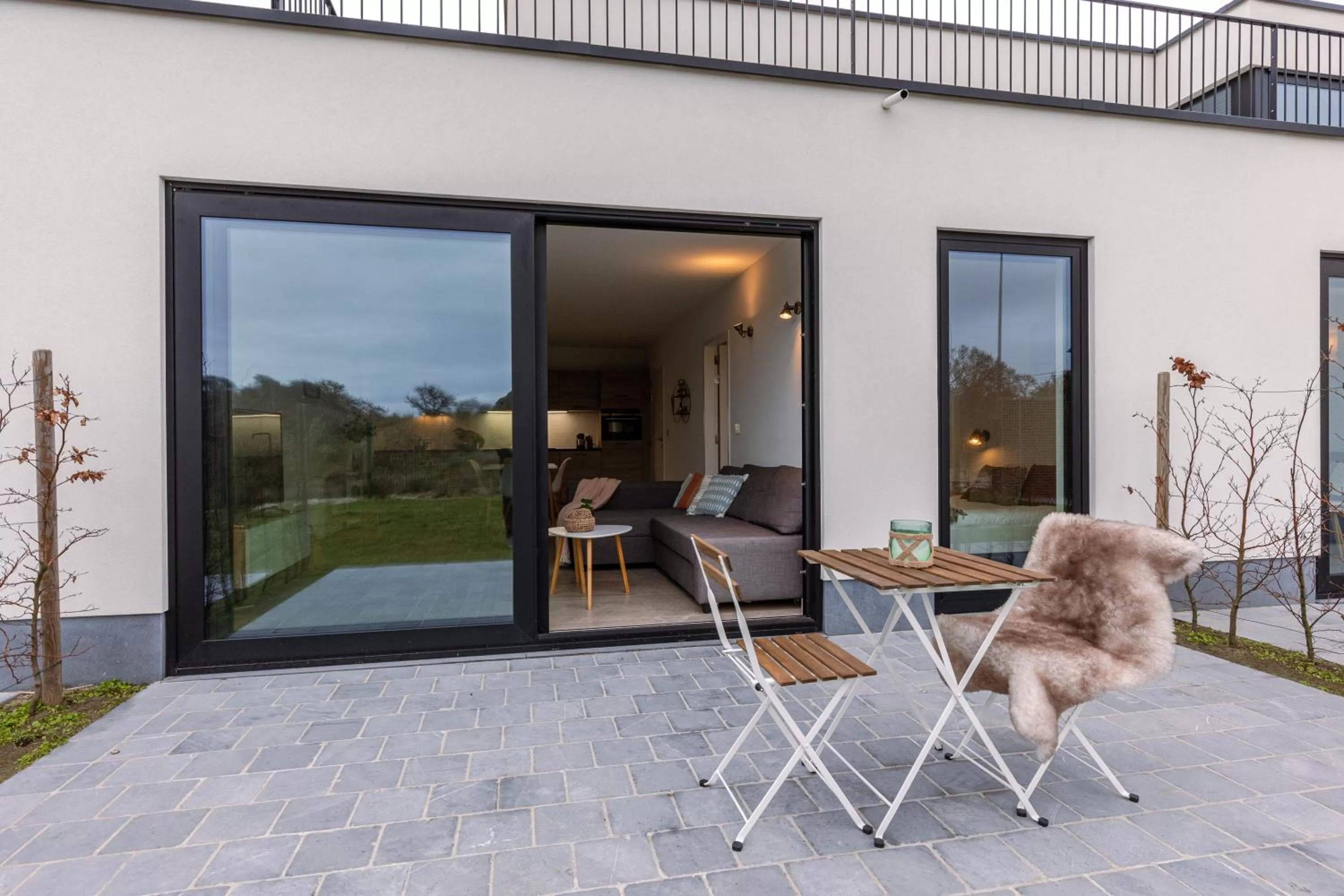 Balcony/Terrace in Whaaw Westende-bad