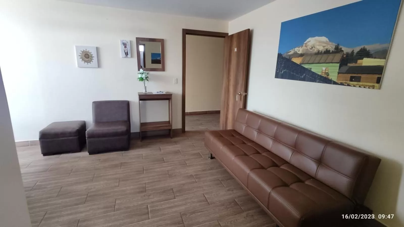 Living room in Apart Cayambe