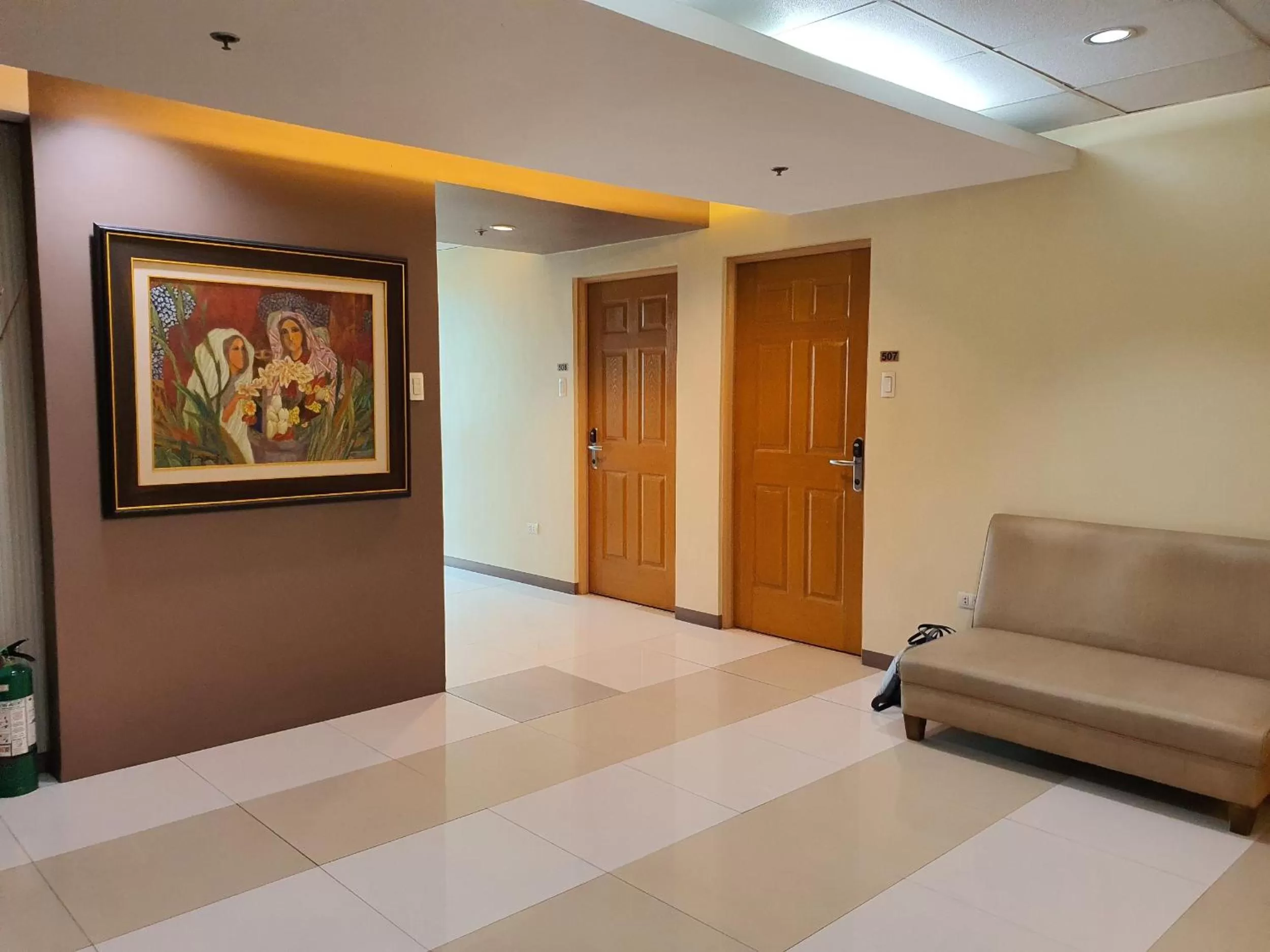 Decorative detail in Festive Hotel Makati