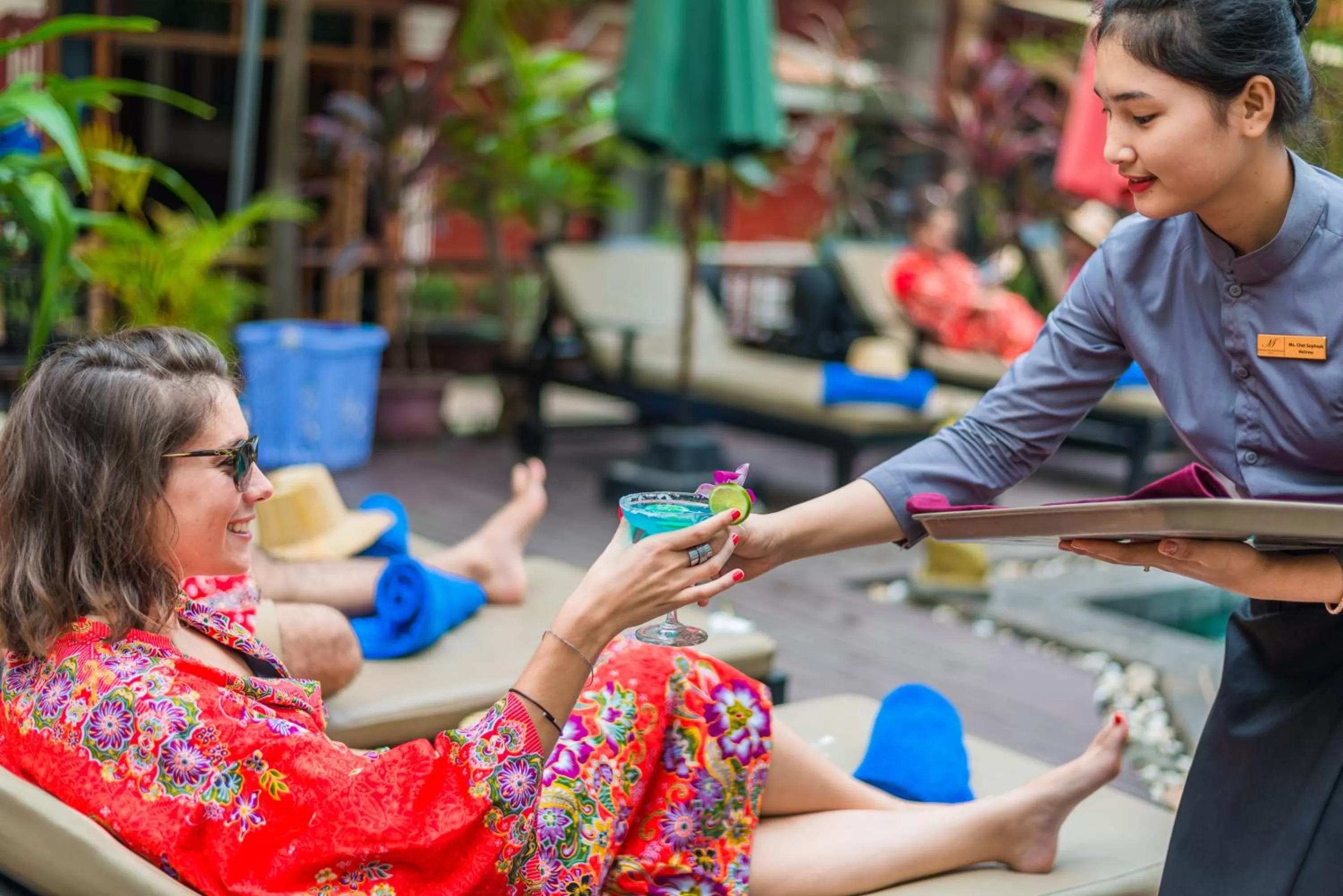 Food and drinks in Mekong Angkor Palace Inn
