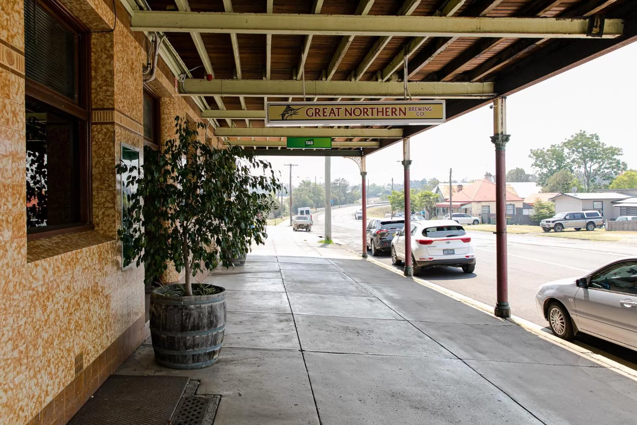 Facade/entrance in Bank Hotel Dungog