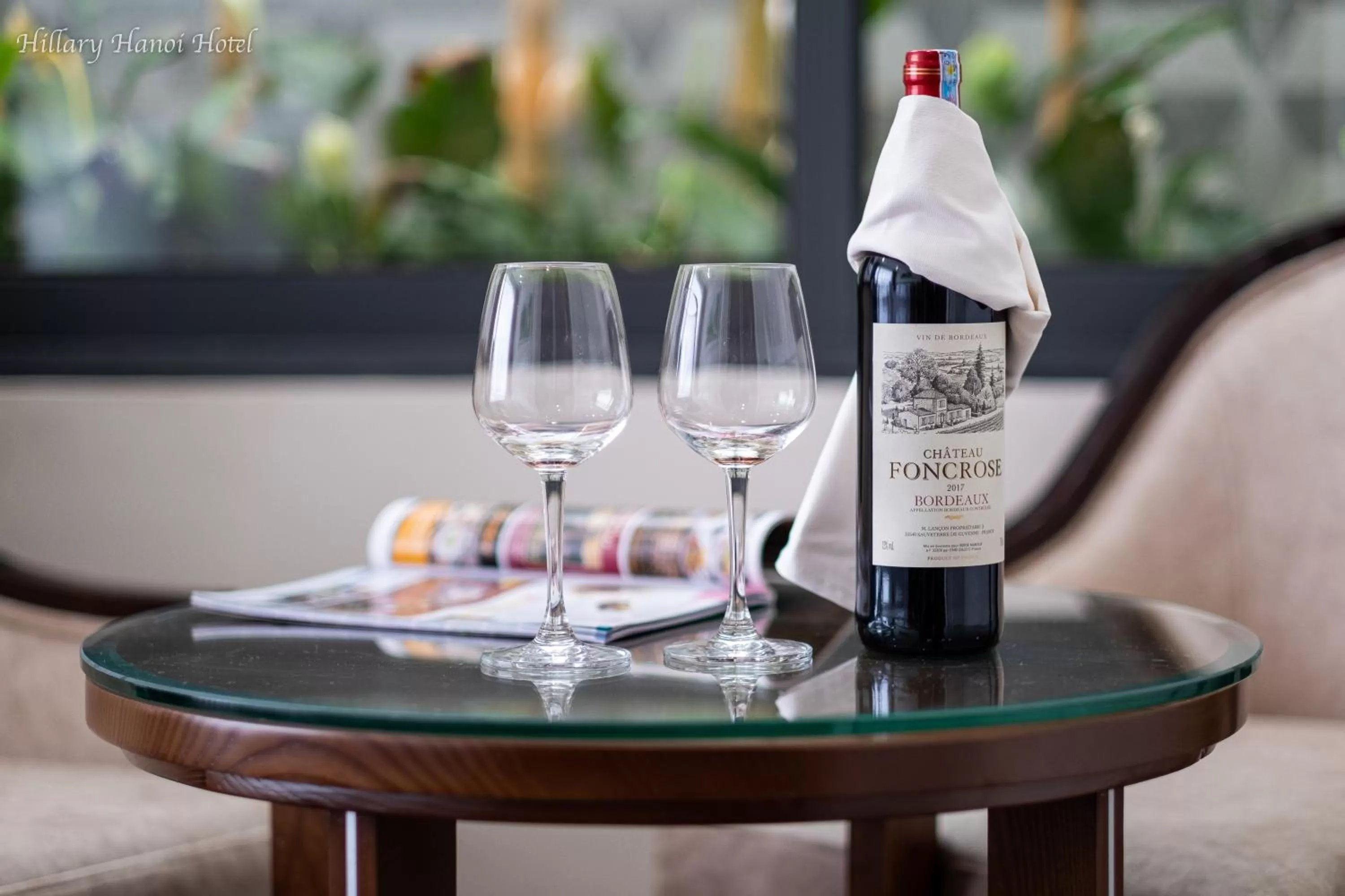 Drinks in Hillary Hanoi Hotel