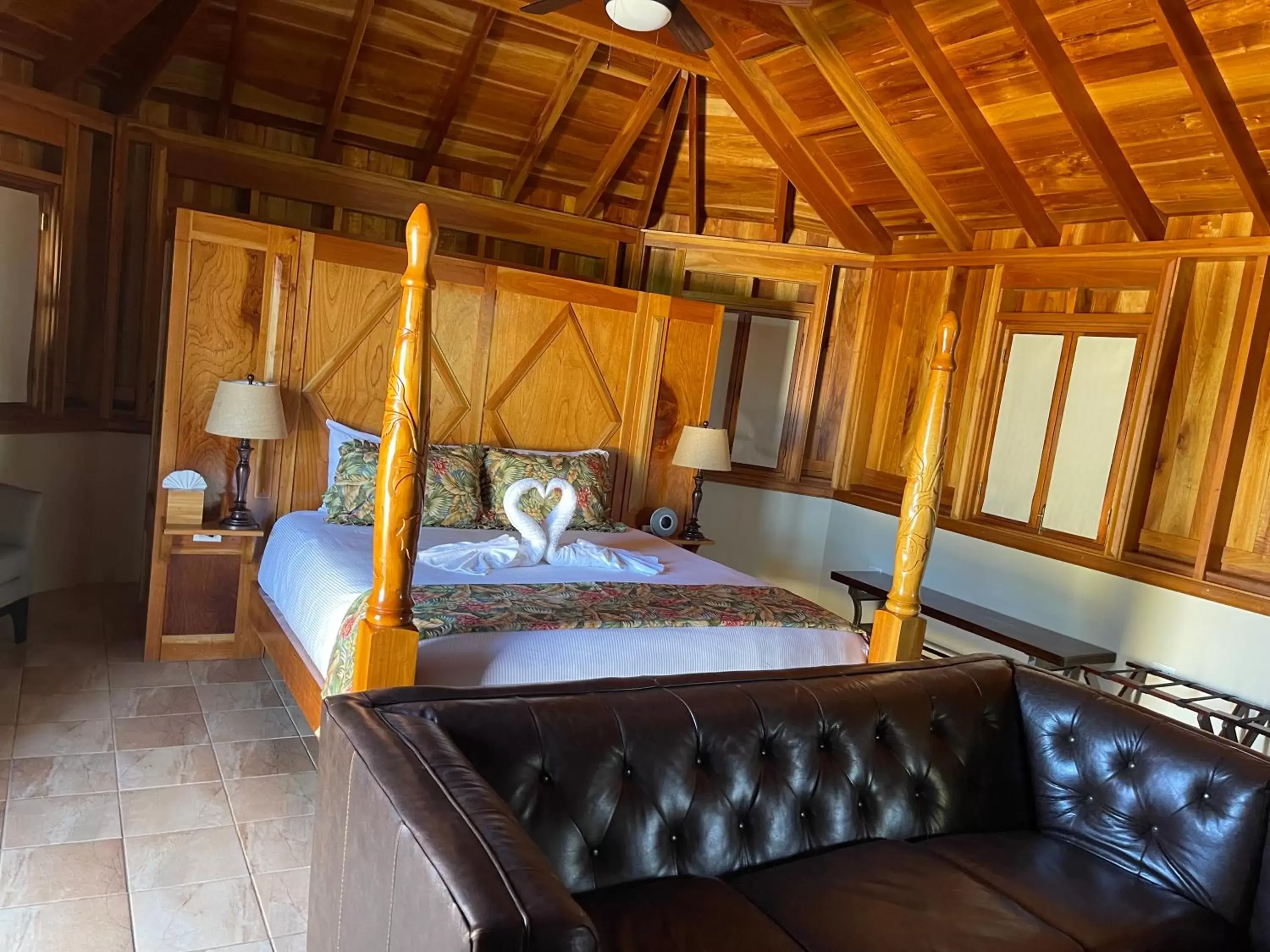 Bedroom in Ocean Cliff Hotel Negril Limited