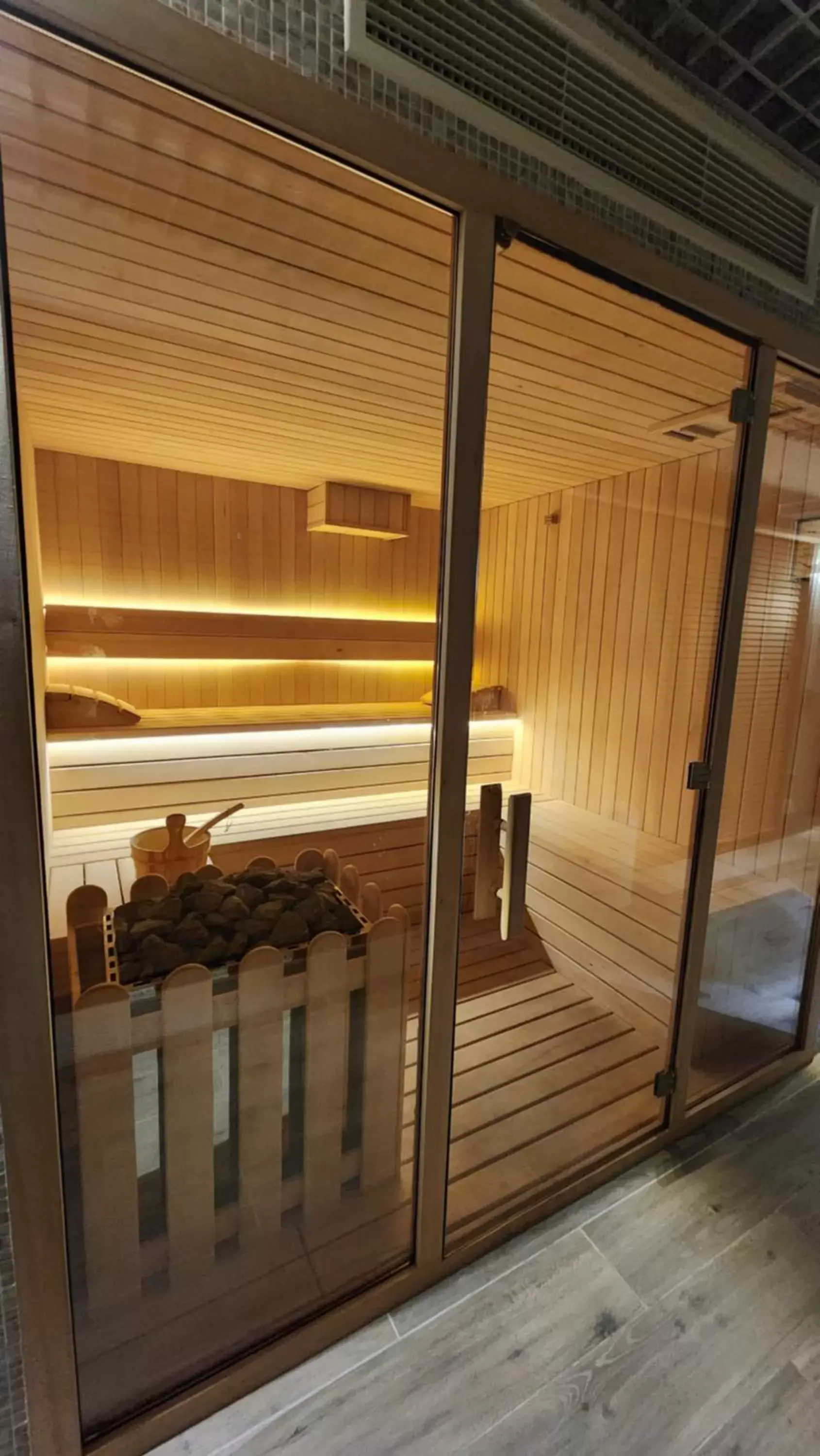 Sauna in Gudauri Hills Apart Hotel