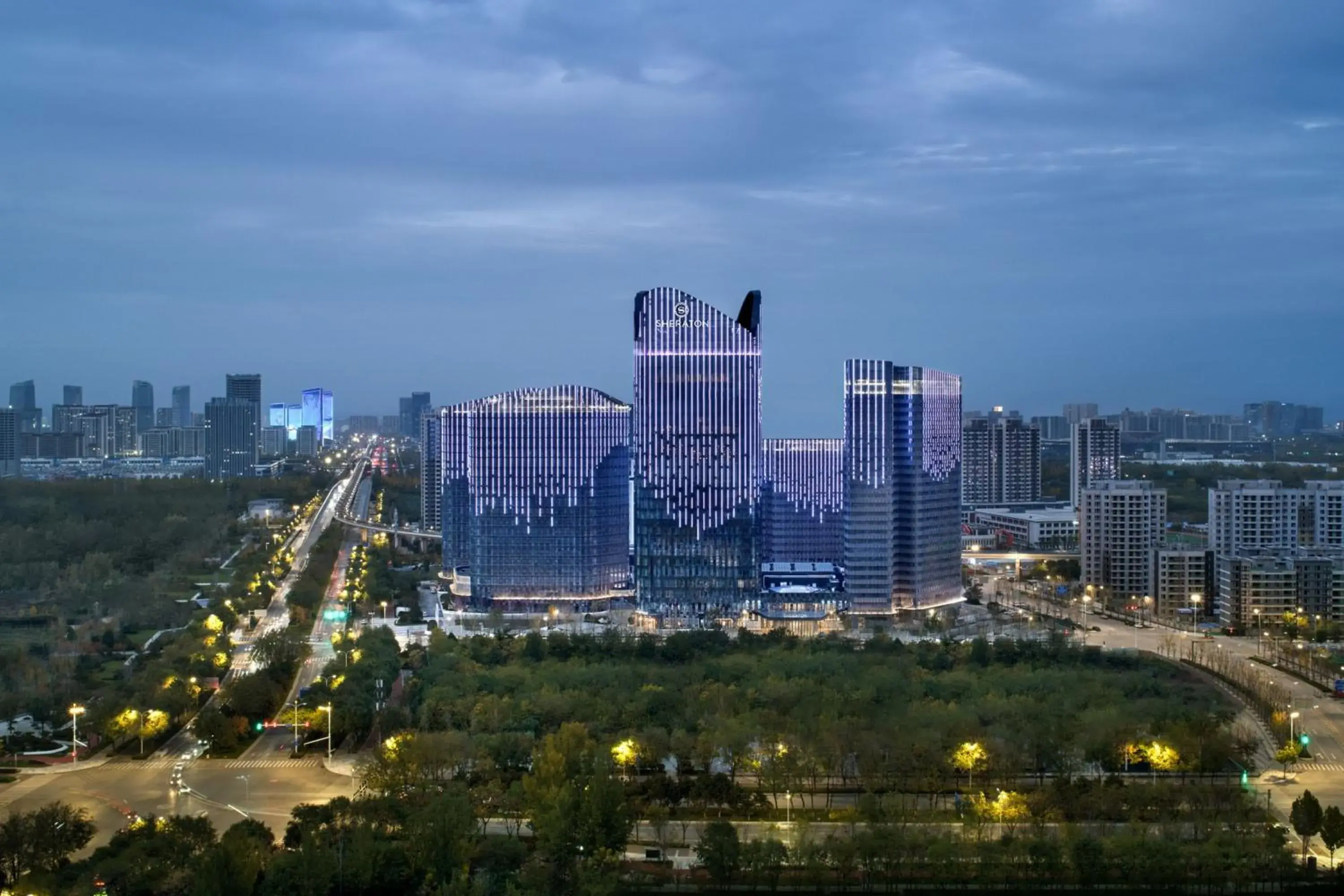 Property building in Sheraton Xi'an Chanba