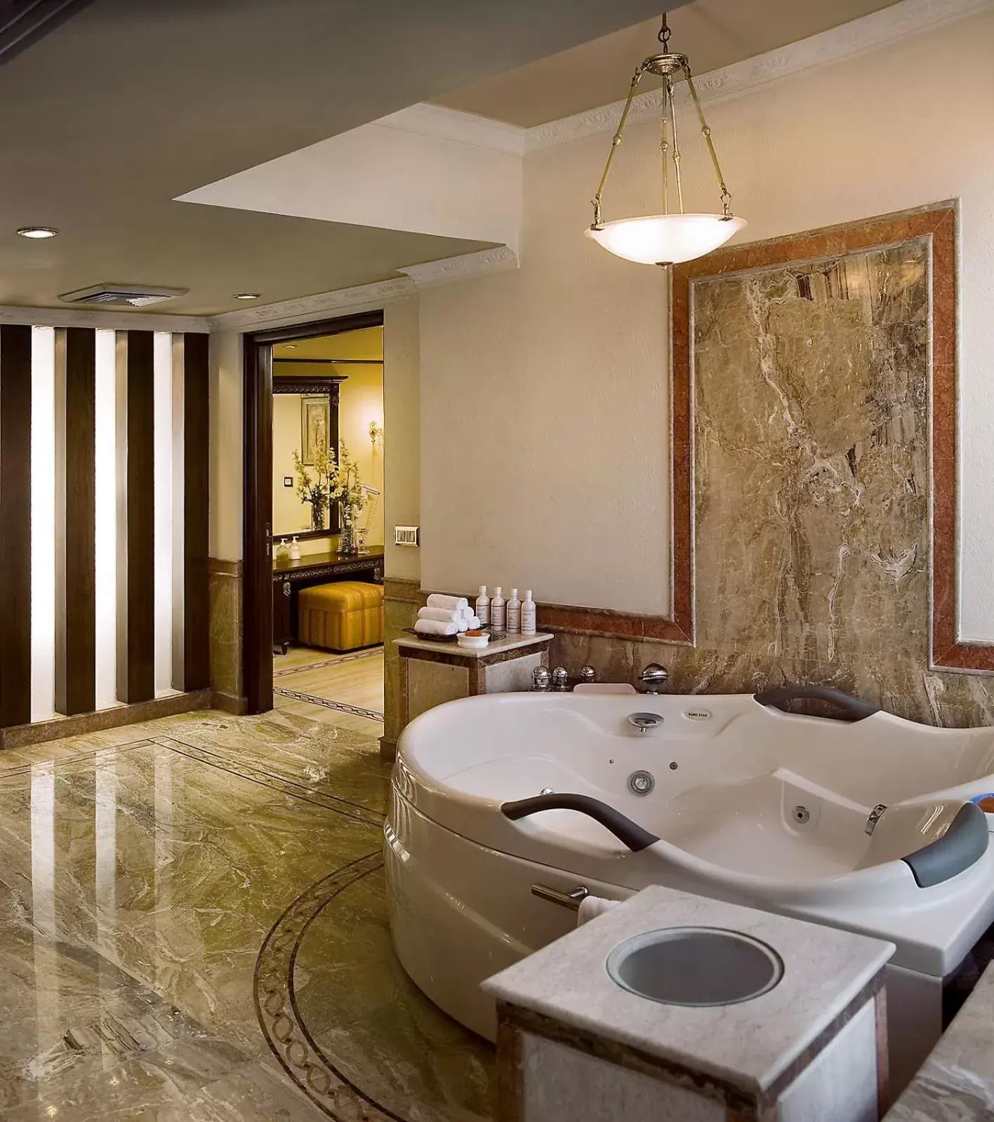 Bathroom in The Suryaa Hotel New Delhi